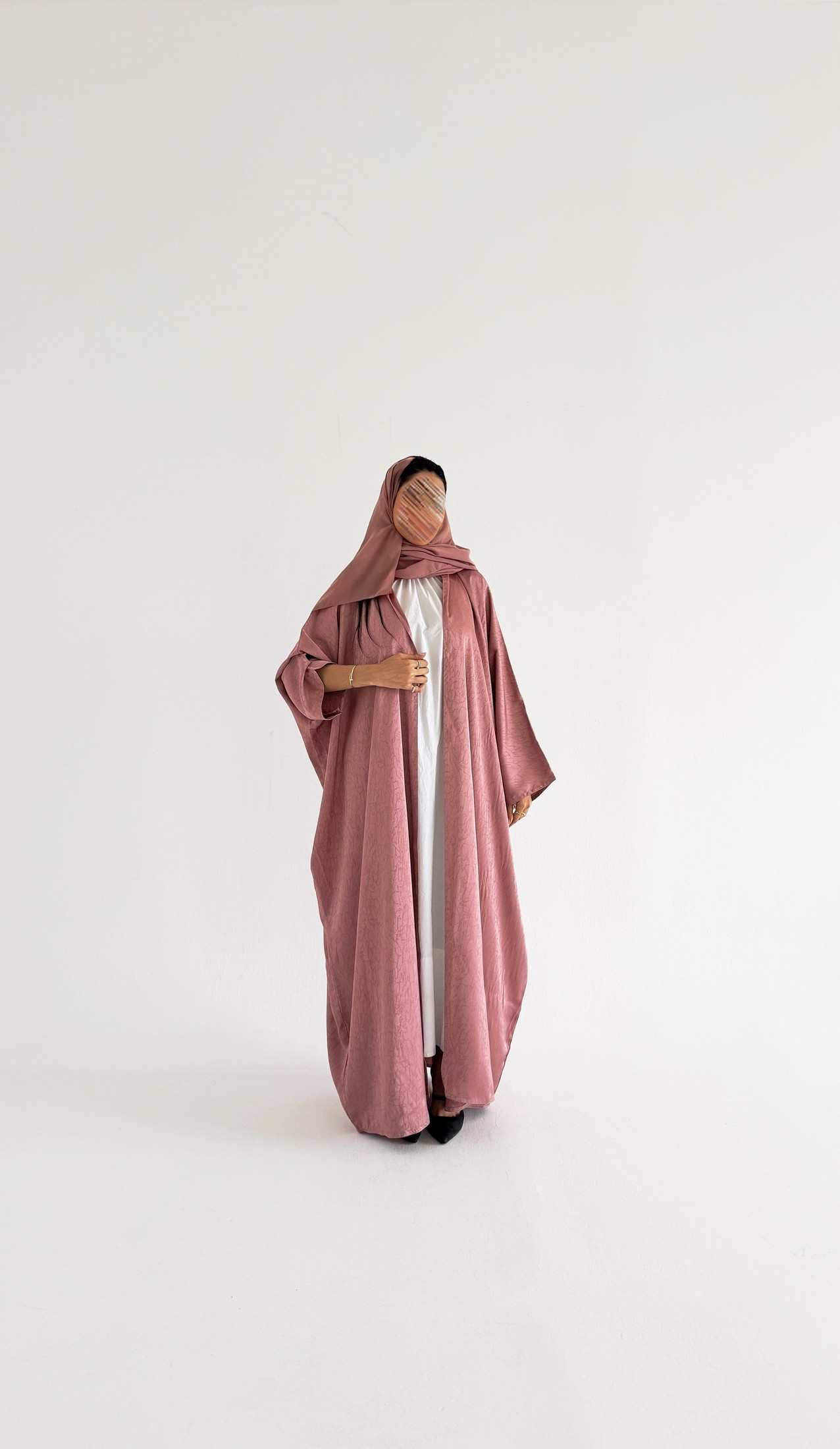 MWT2035 - عباية جاكار زهرية - Aya