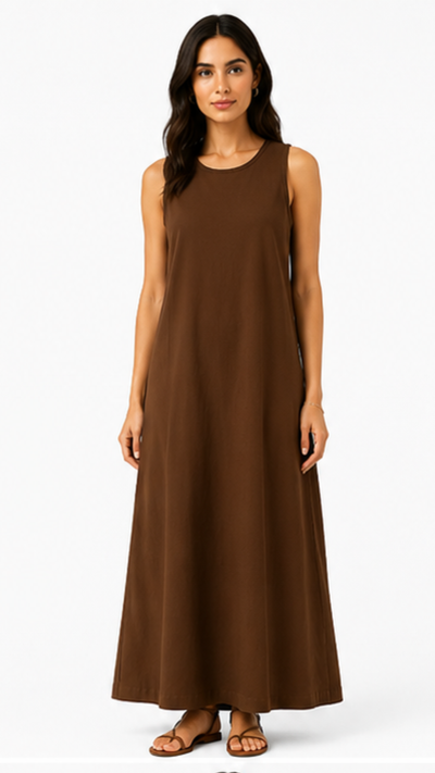 MWD03 - Brown Abaya