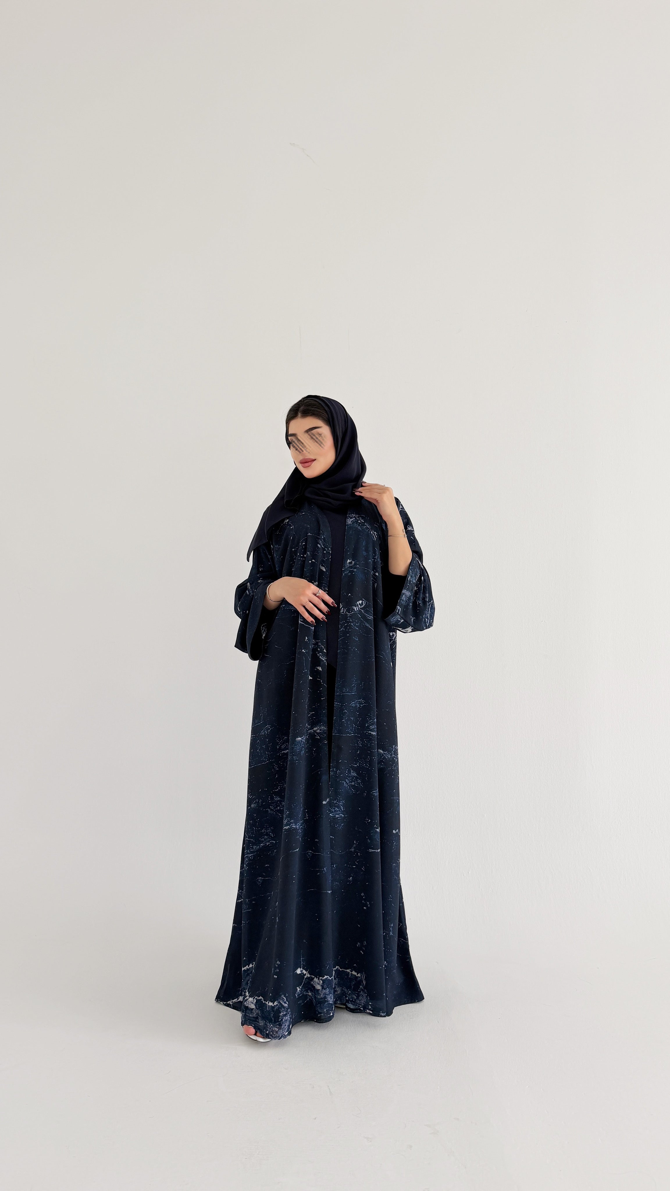 MWT1070 - عباية طباعة | Printed Abaya - Aya