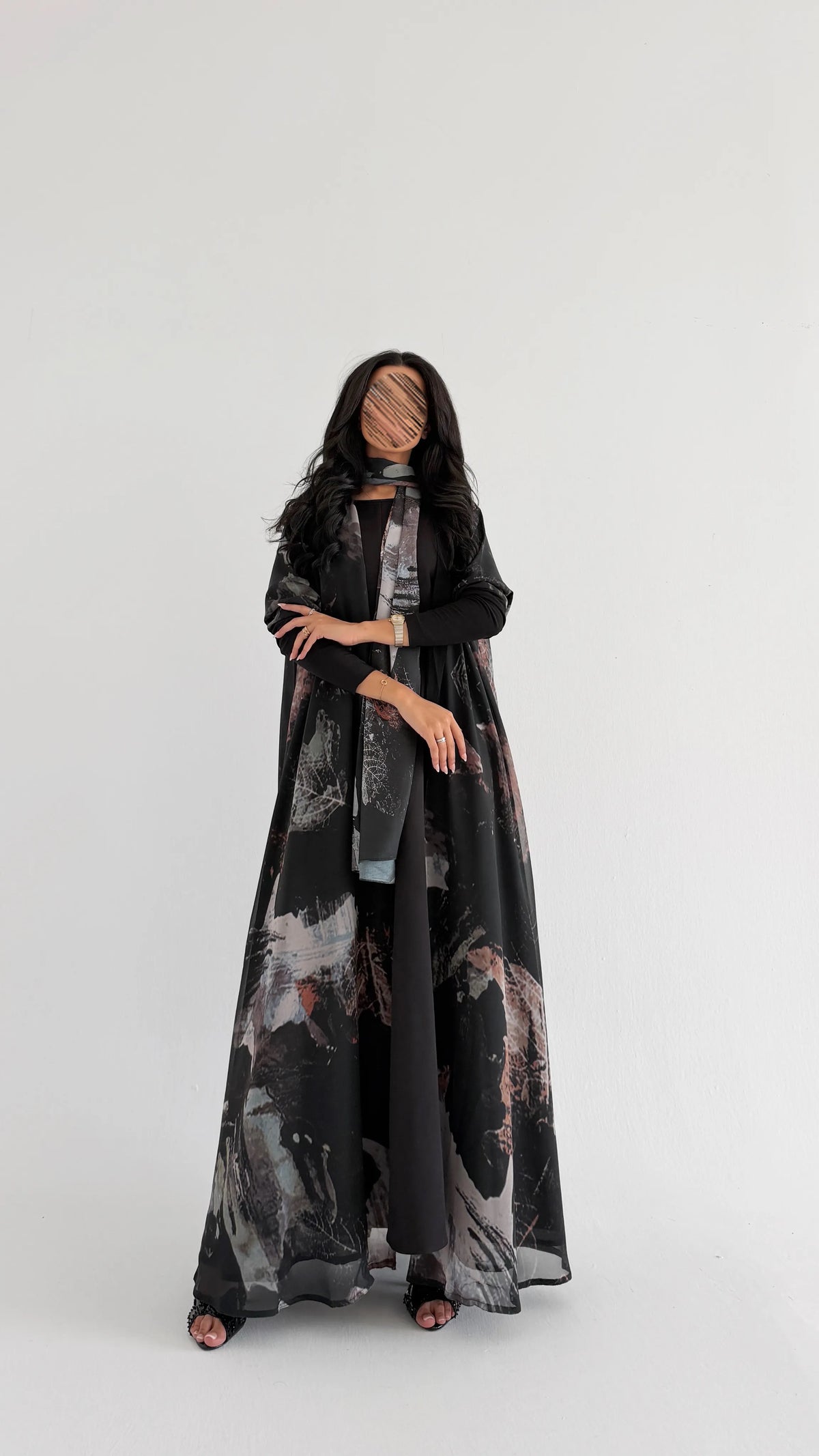 MW1696 - Stretch Abaya