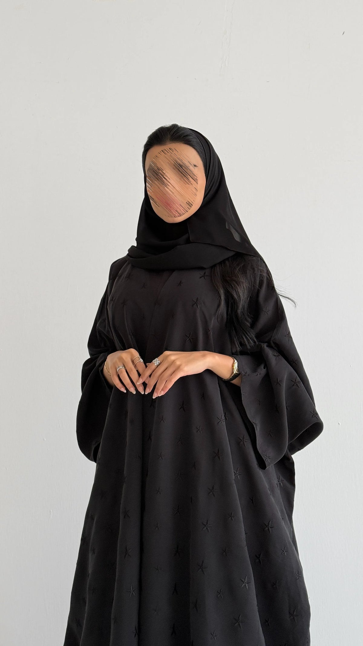 MWT4060 - عباية حرير مغسول
