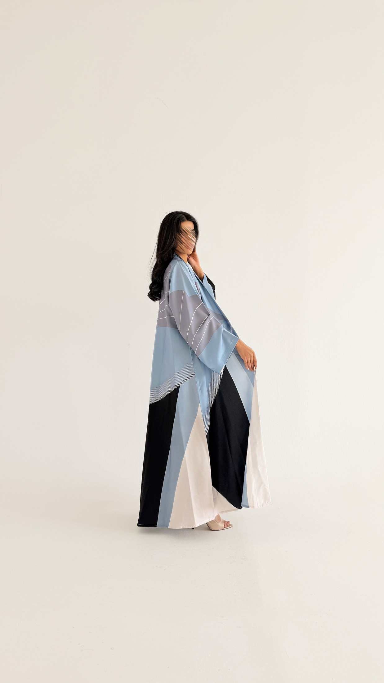 MWT1141 - عباية طباعة | Printed Abaya - Aya
