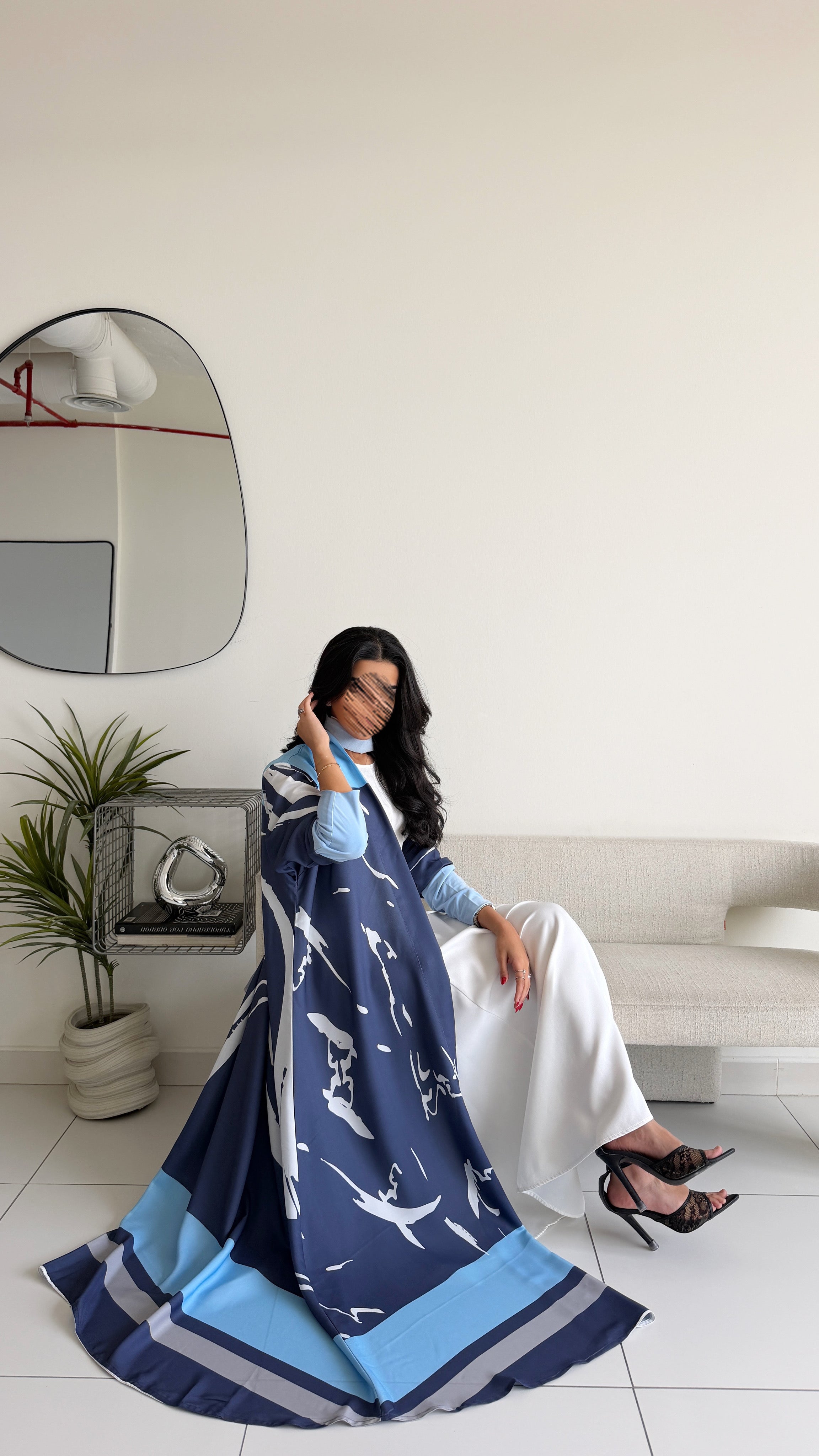 MWT1161 - عباية طباعة | Printed Abaya