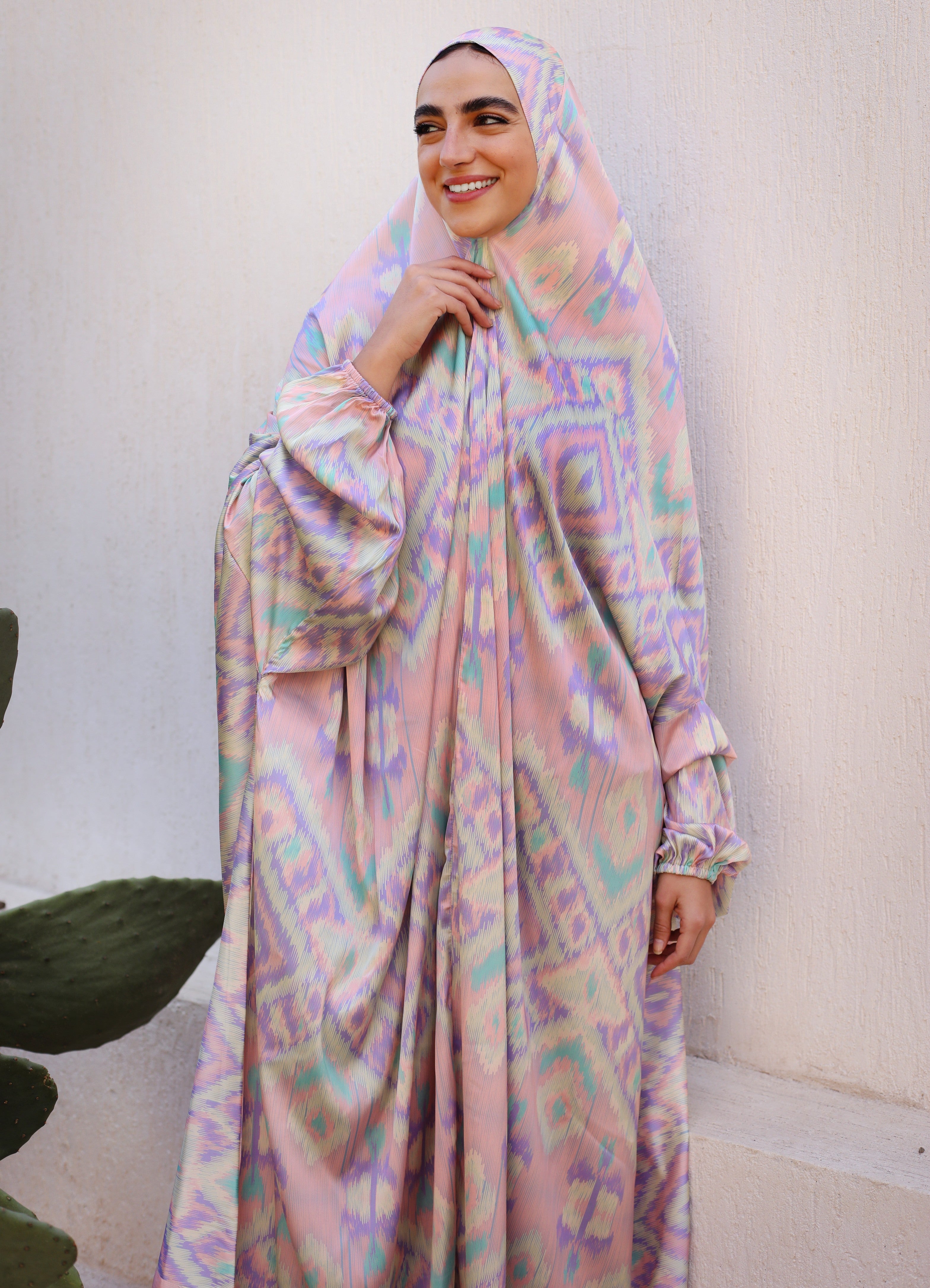 Art of Grace in Rose Khimar - Aya