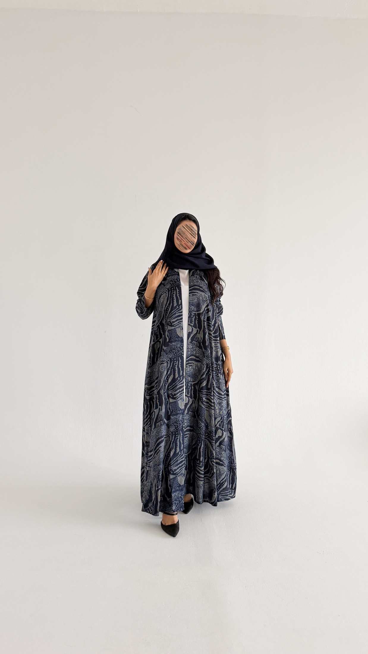 MWT2020 - عباية لنن صيفية  | Summer linen abaya - Aya