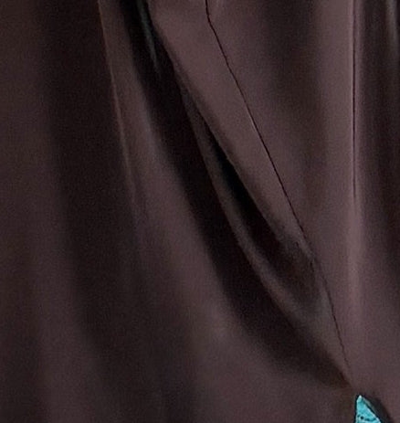 MW2161 - عبايه كريب مع اضافه كلفه مميزه وحصرية - Aya