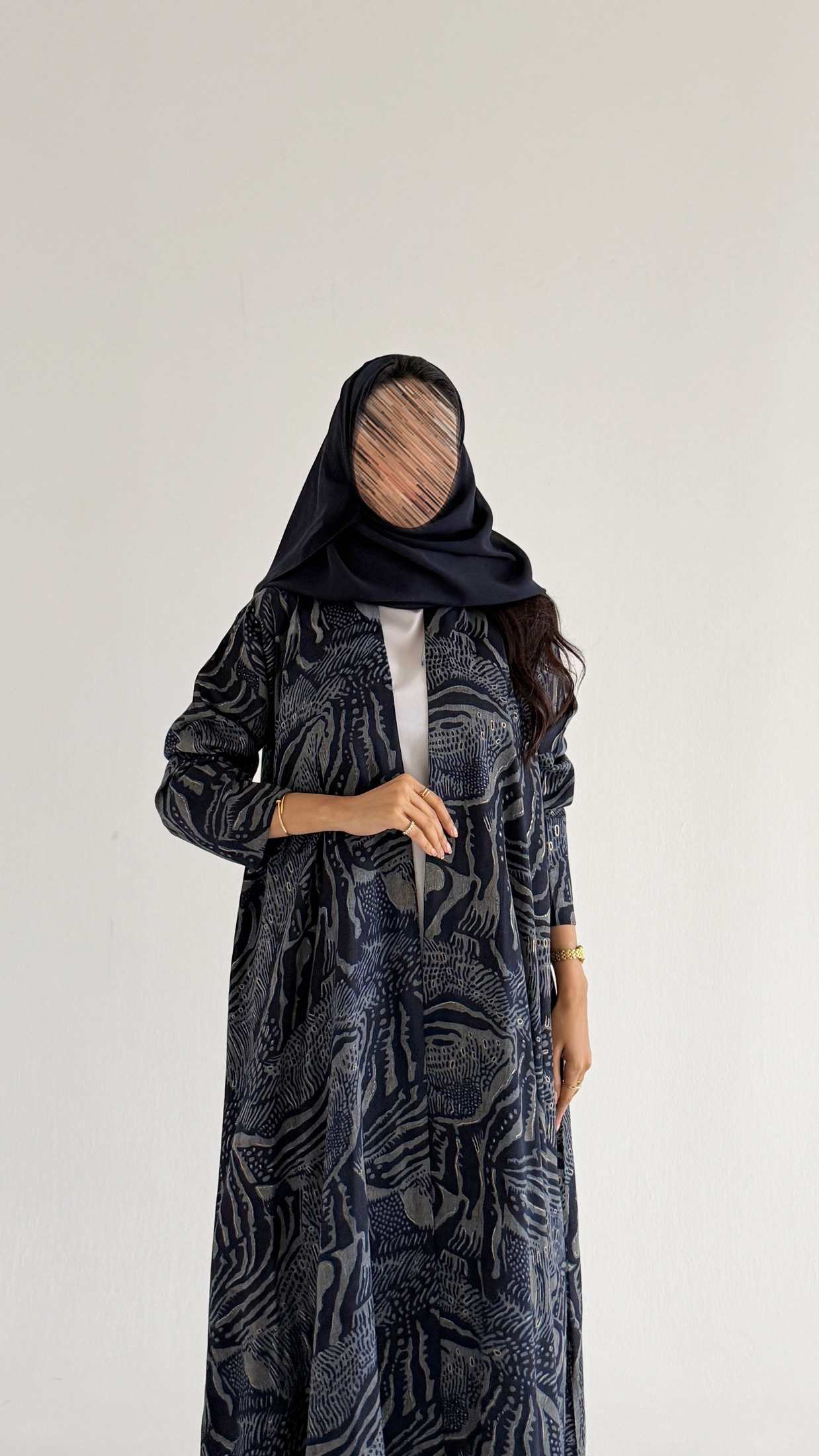 MWT2020 - عباية لنن صيفية  | Summer linen abaya - Aya