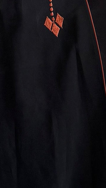 MWT1219 - عباية تطريز صيفي |Summer Embroidered Abaya - Aya