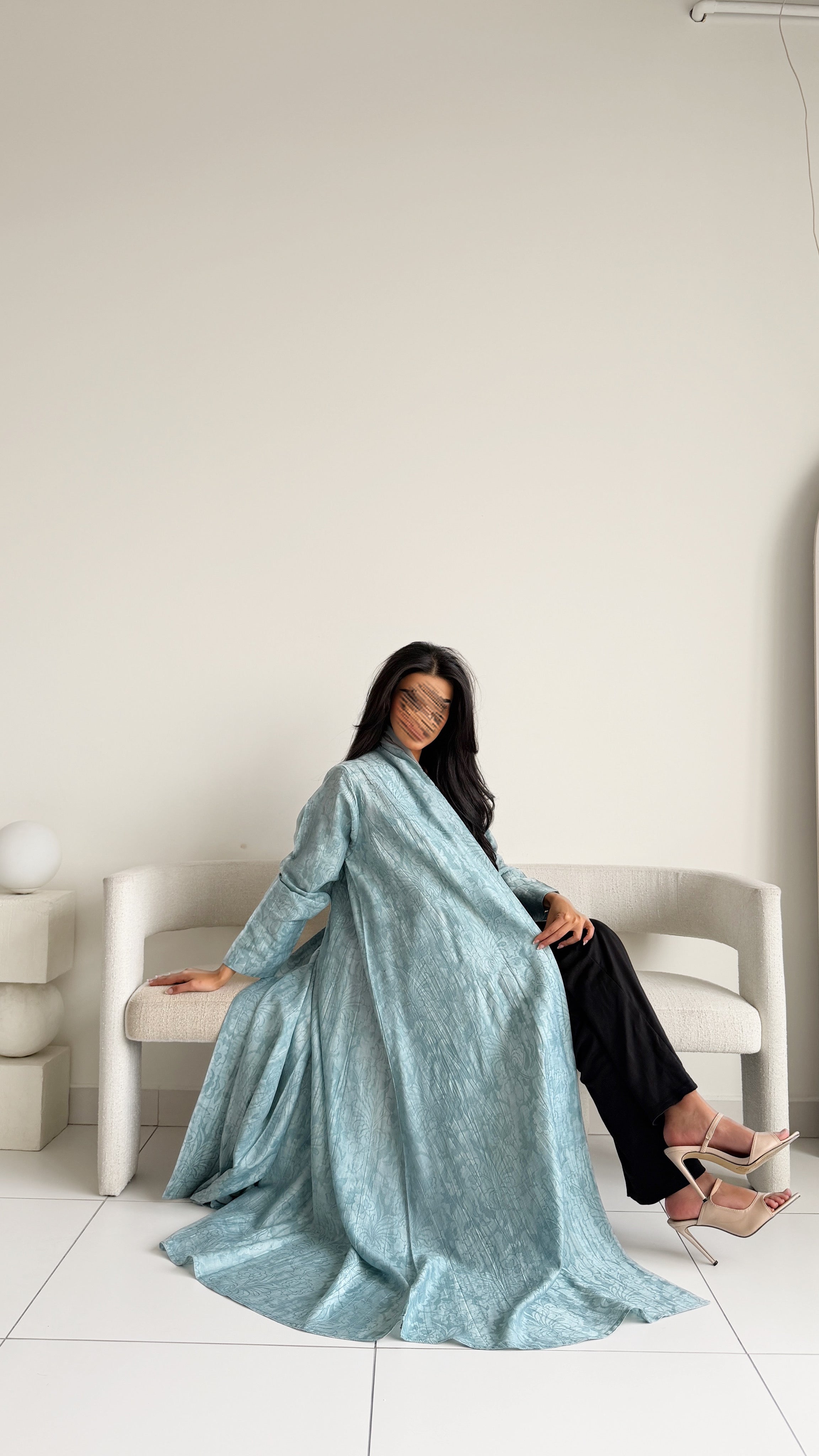 MWT5076 - لينن سماوي مورد قصة كلوش - Aya