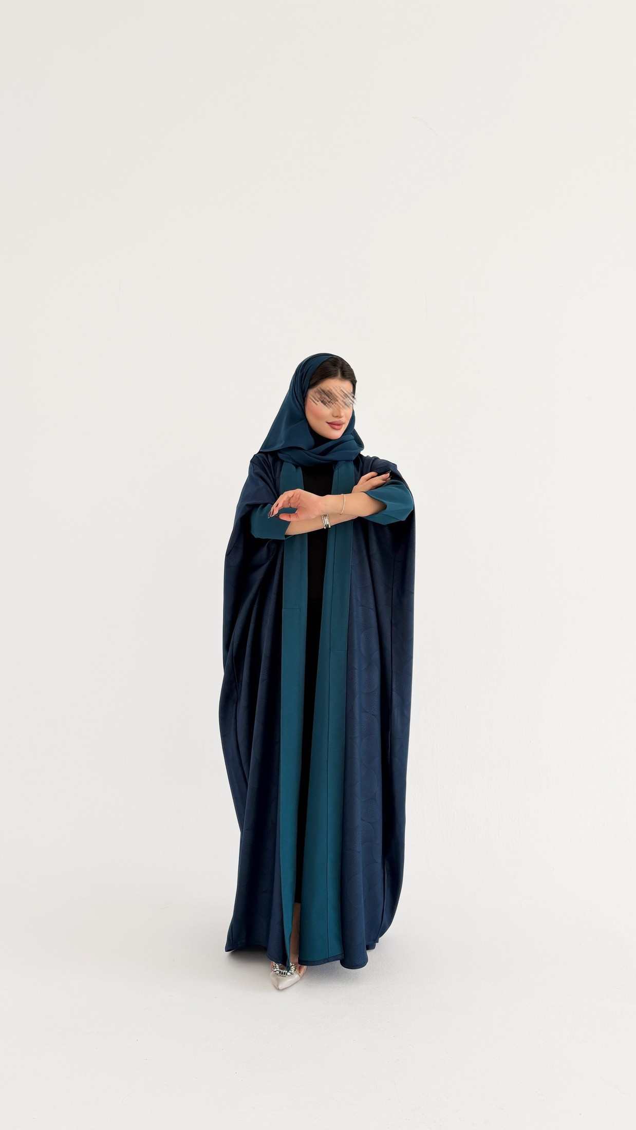 MWT1090 - عباية طباعة | Printed Abaya - Aya