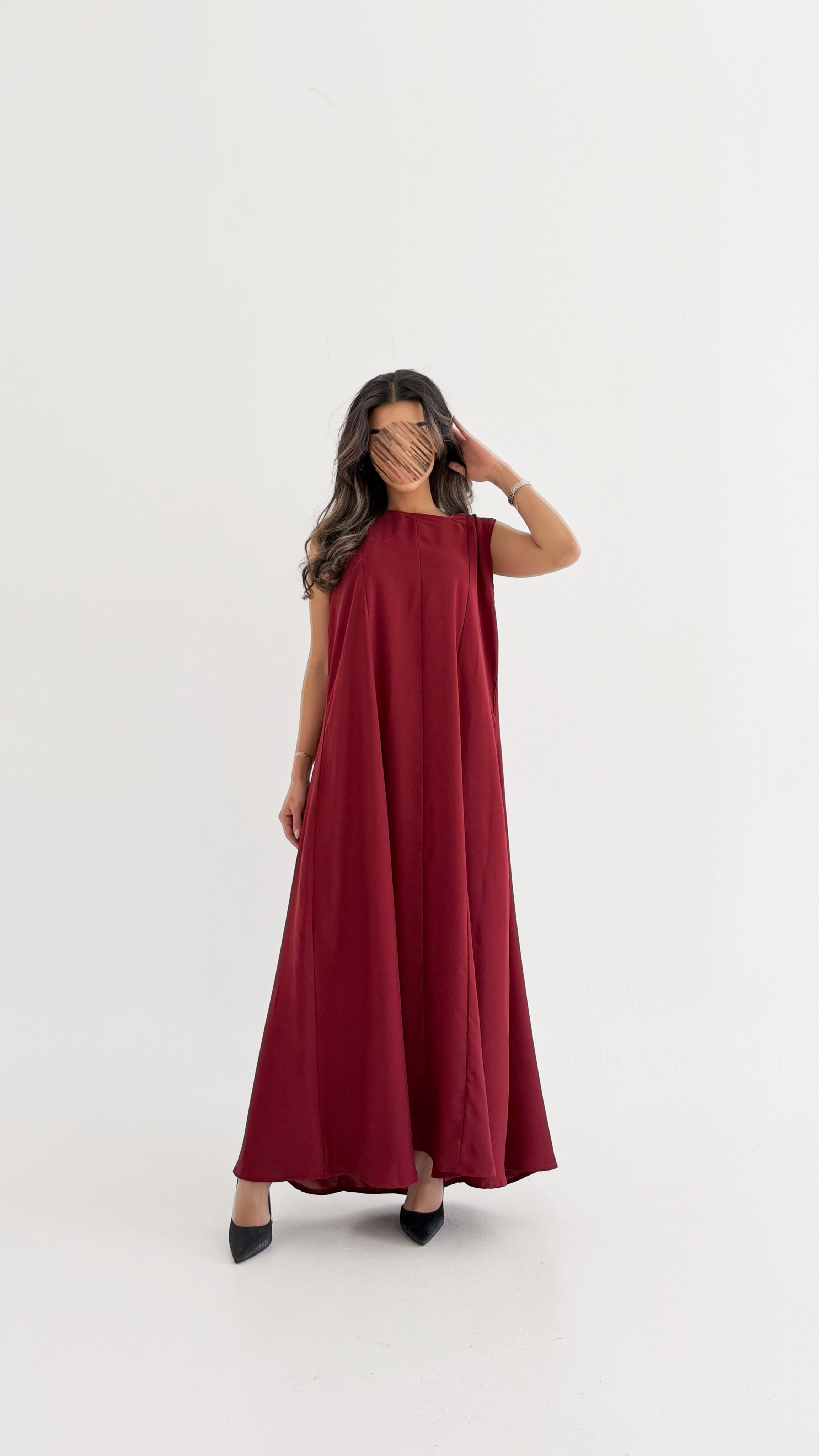 MW2012 - عباية كريب مع فستان كريب - Aya