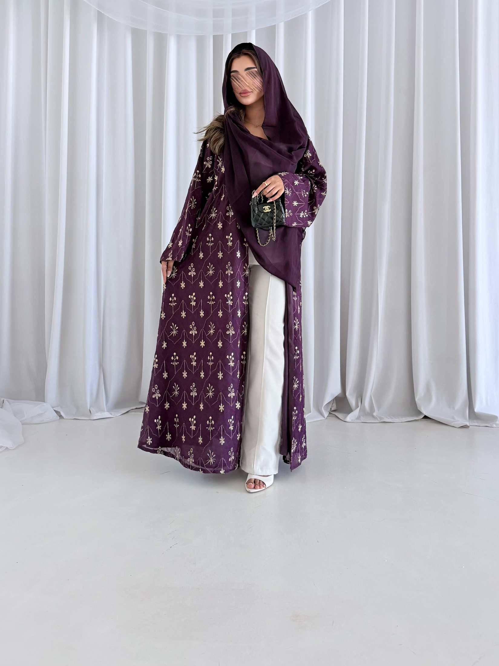 MWT2143 -عباية مطرزة - Aya