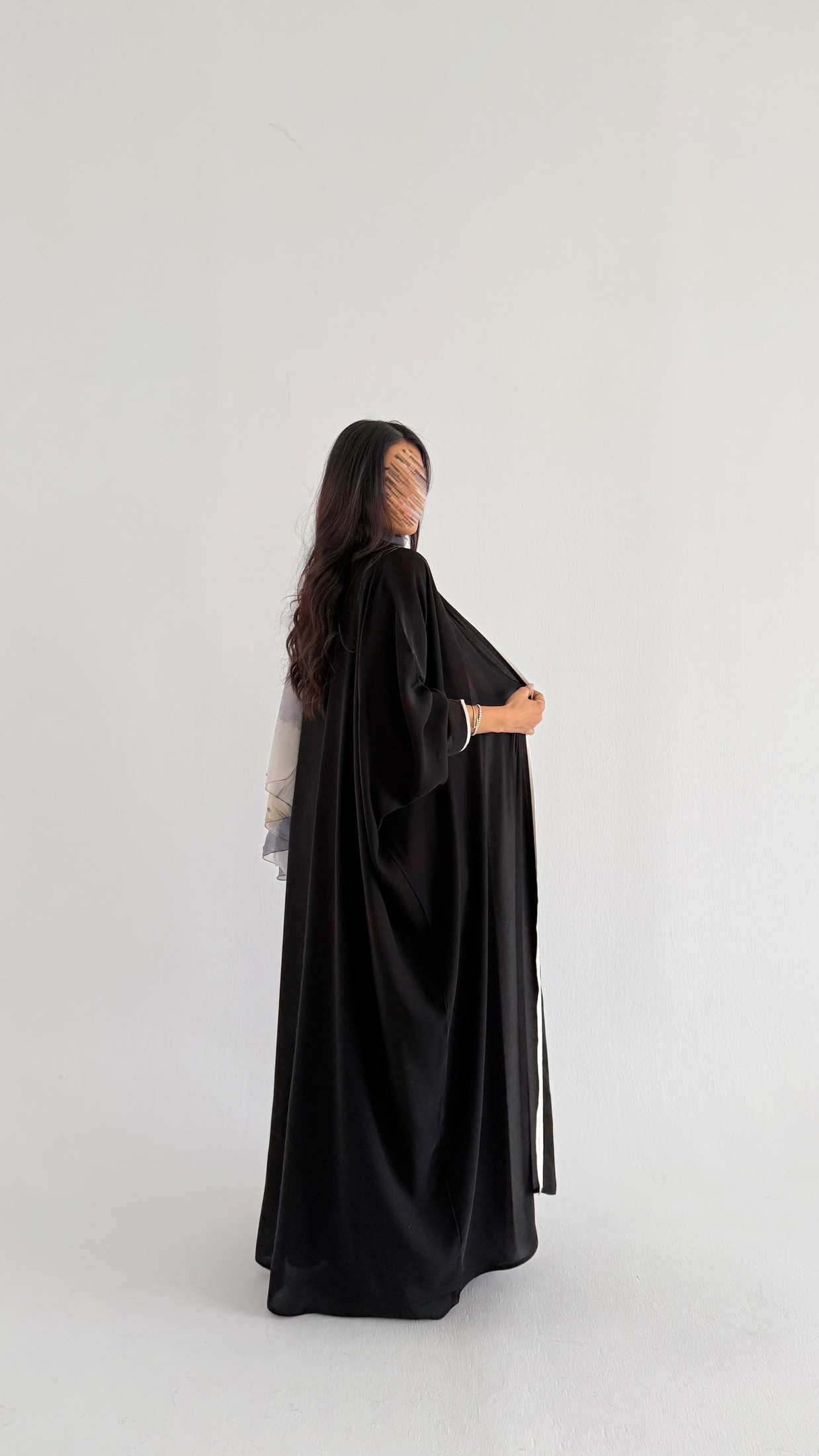 MWT1169 - عباية طباعة | Printed Abaya - Aya