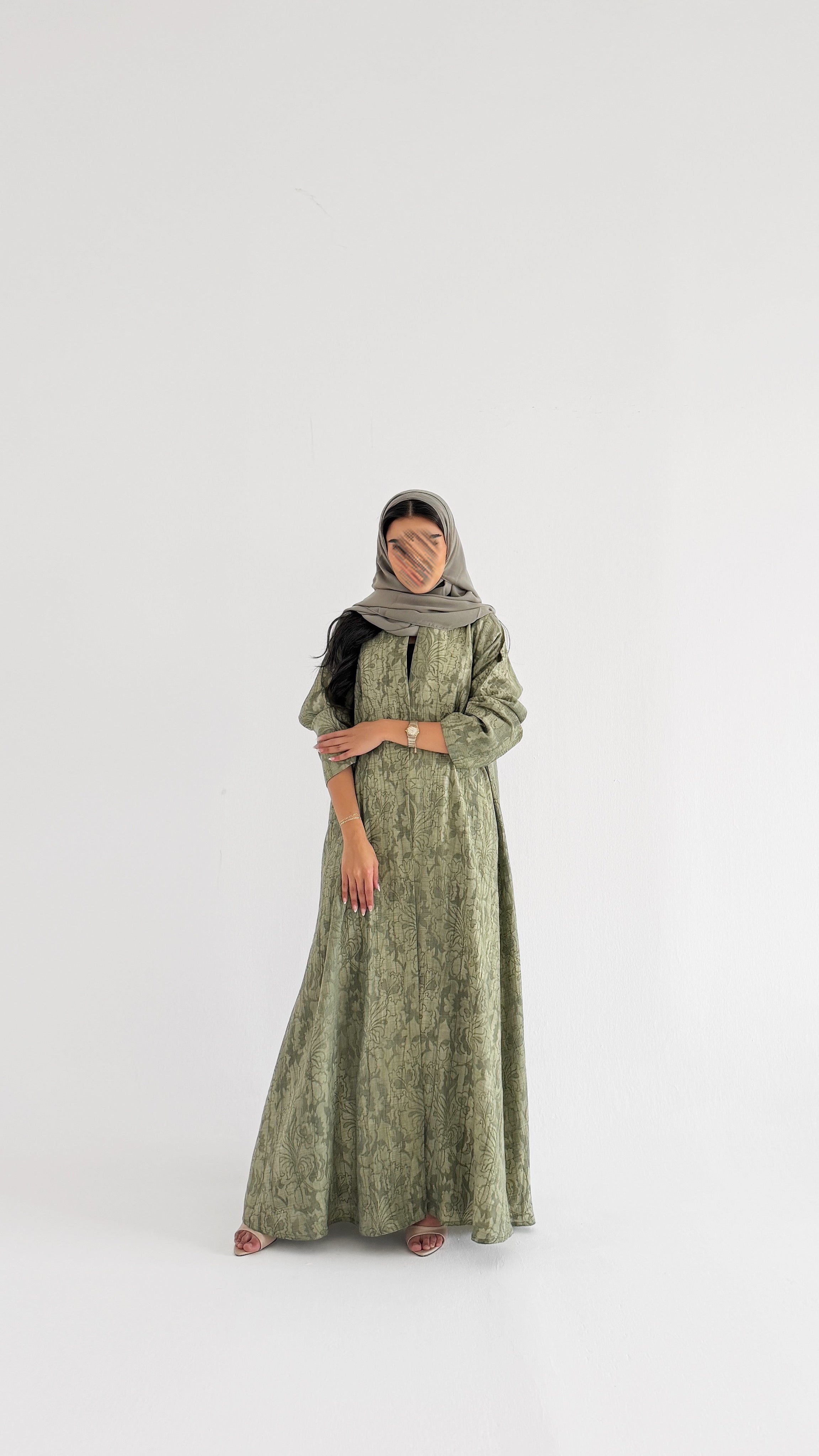 MWT5077 - لينن زيتي مورد قصة كلوش - Aya