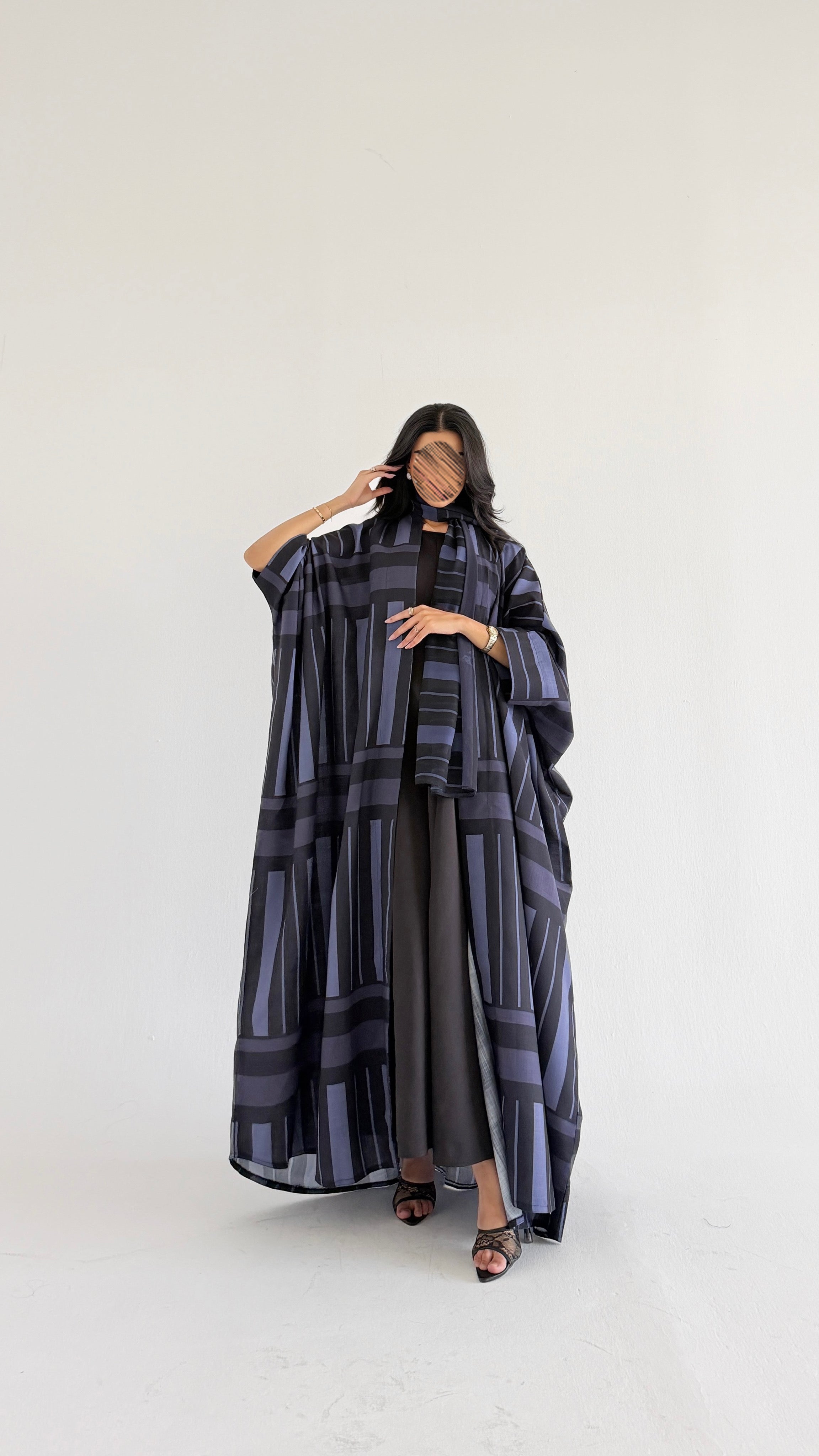 MWT1515 عباية طباعة | Printed Abaya