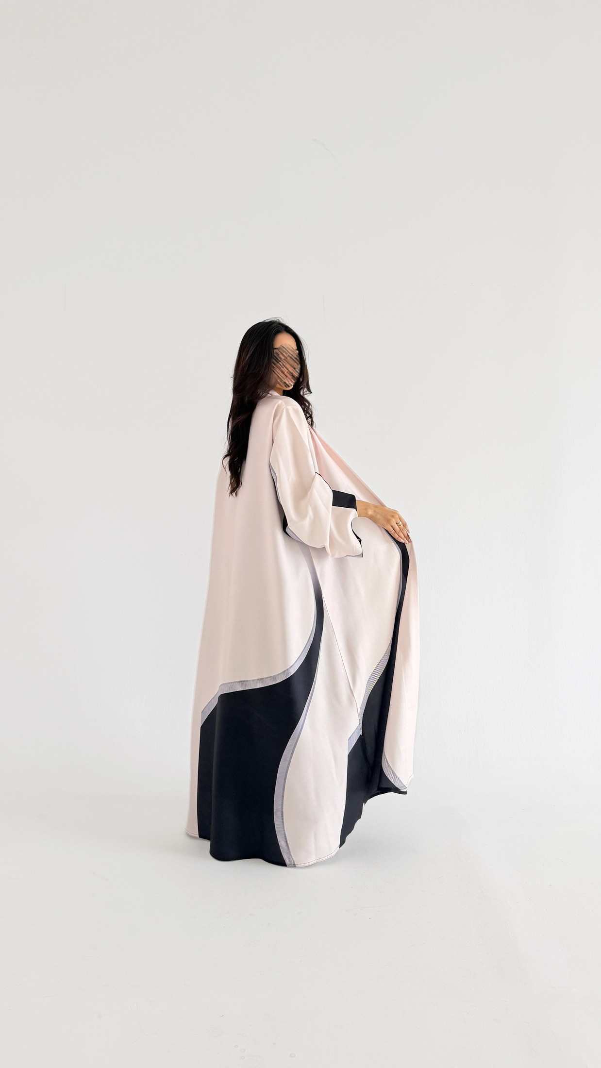 MWT1138 - عباية طباعة | Printed Abaya - Aya