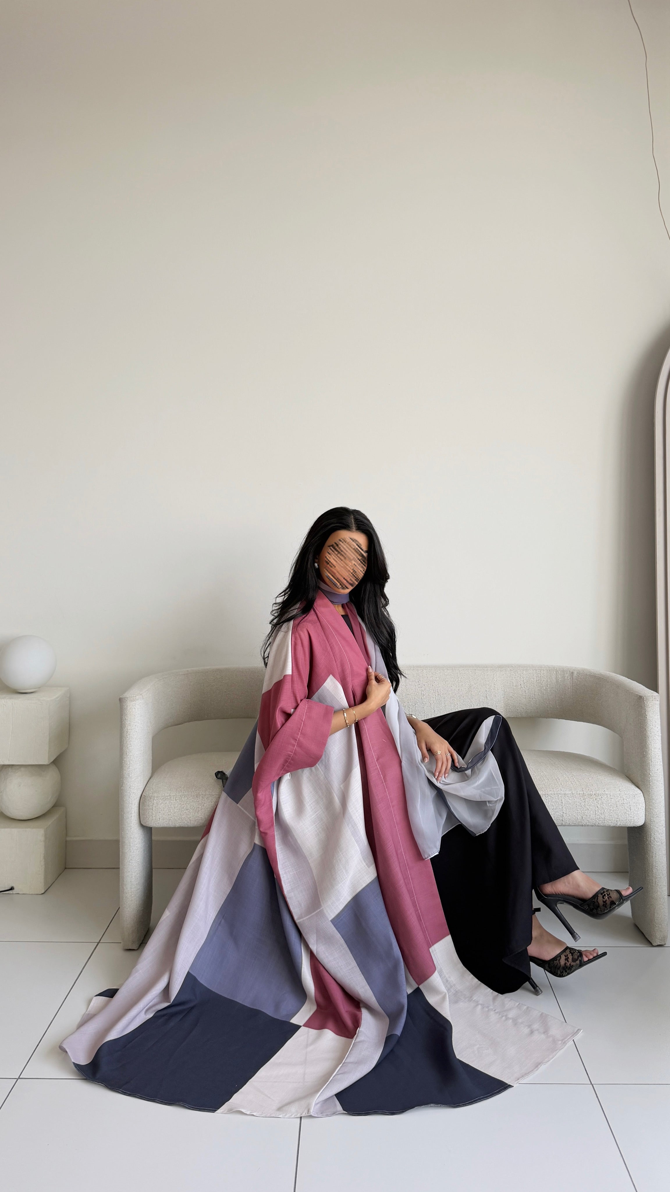 MWT1516 عباية طباعة | Printed Abaya
