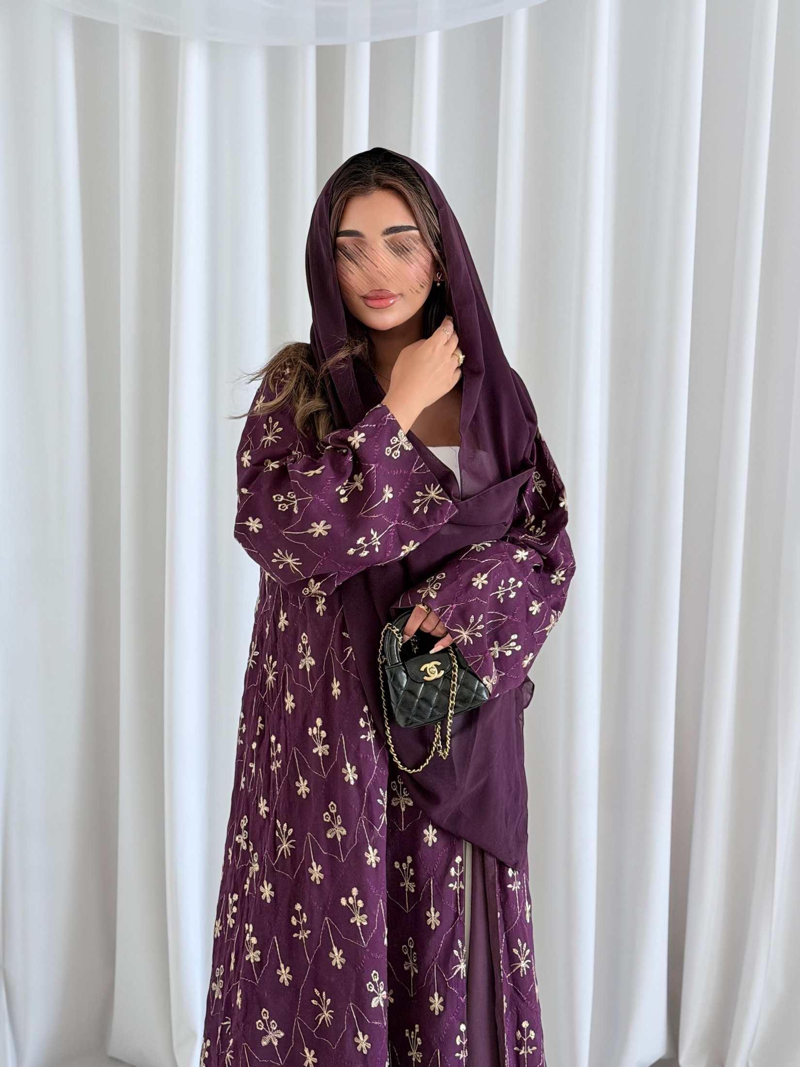 MWT2143 -عباية مطرزة - Aya