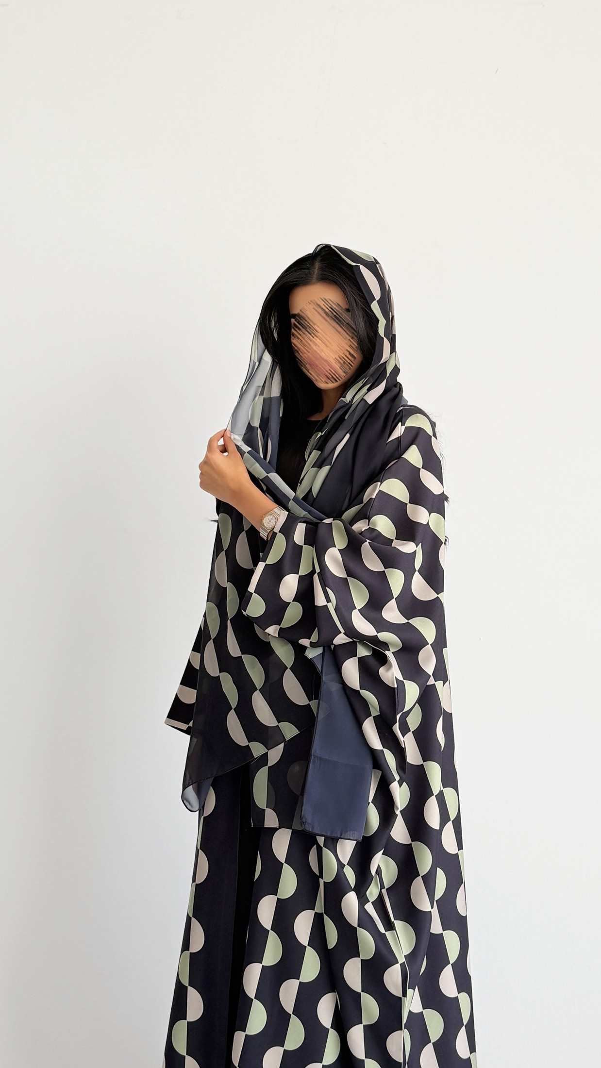MWT2097 - Summer Printed Abaya |  عباية صيفية طباعة - Aya
