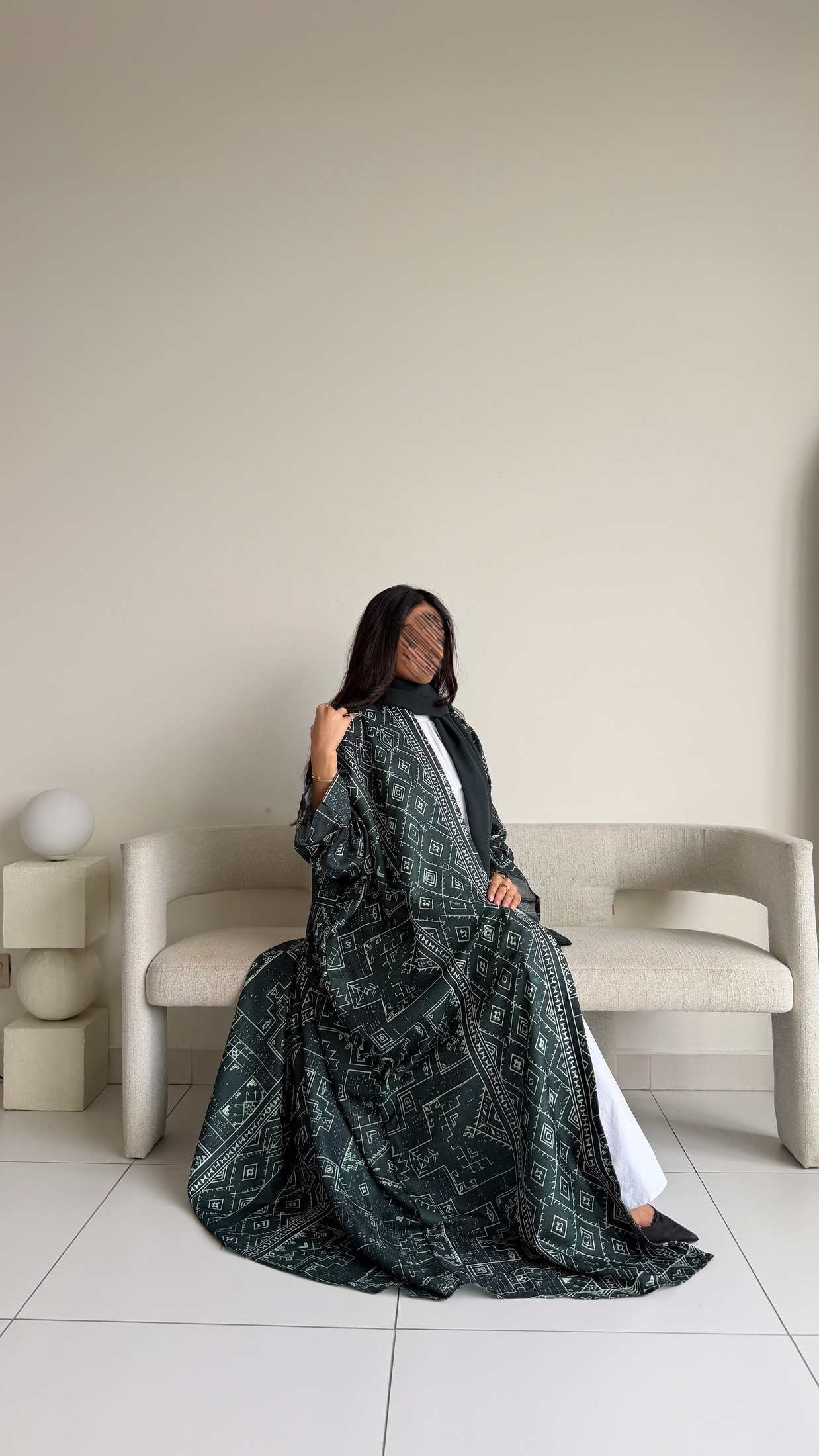 MWT2017 - عباية لنن صيفية  | Summer linen abaya - Aya