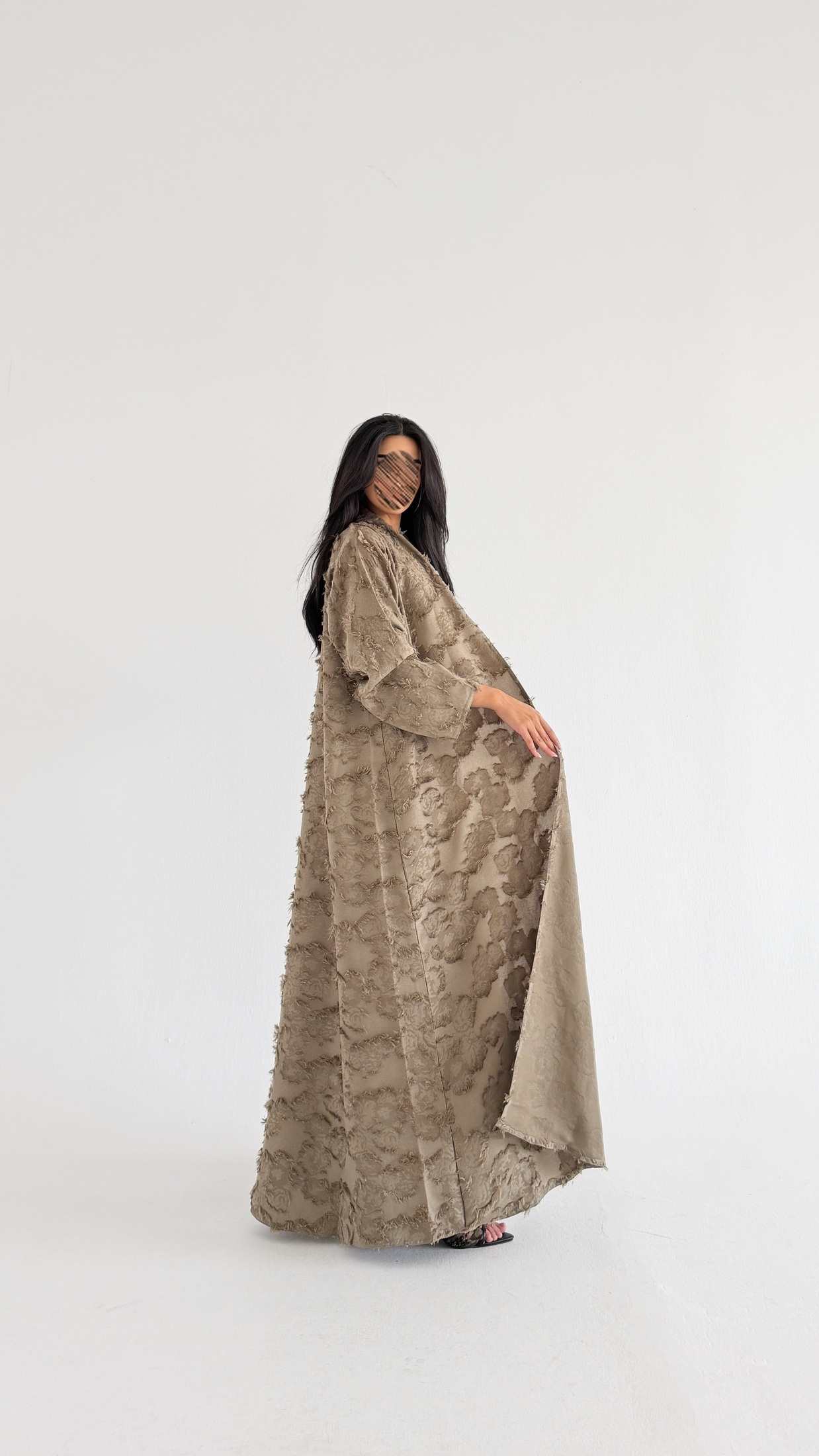 MWT5084 - قماش كريب رمادي - Aya