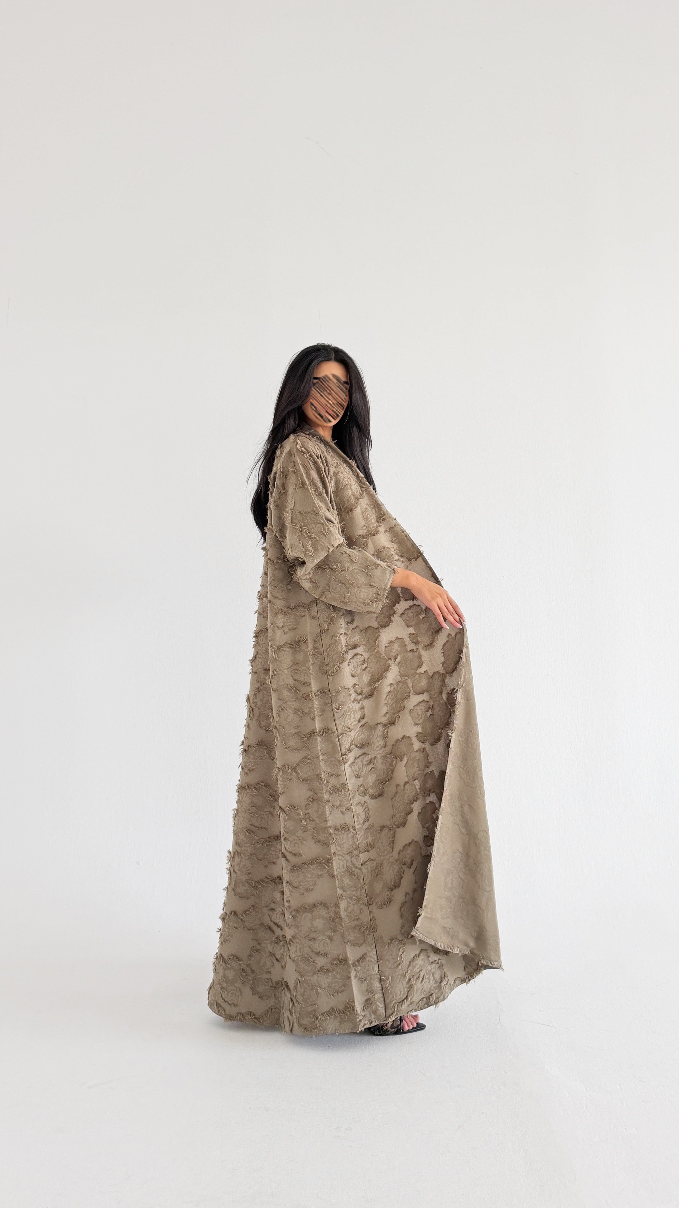MWT5084 - قماش كريب رمادي - Aya
