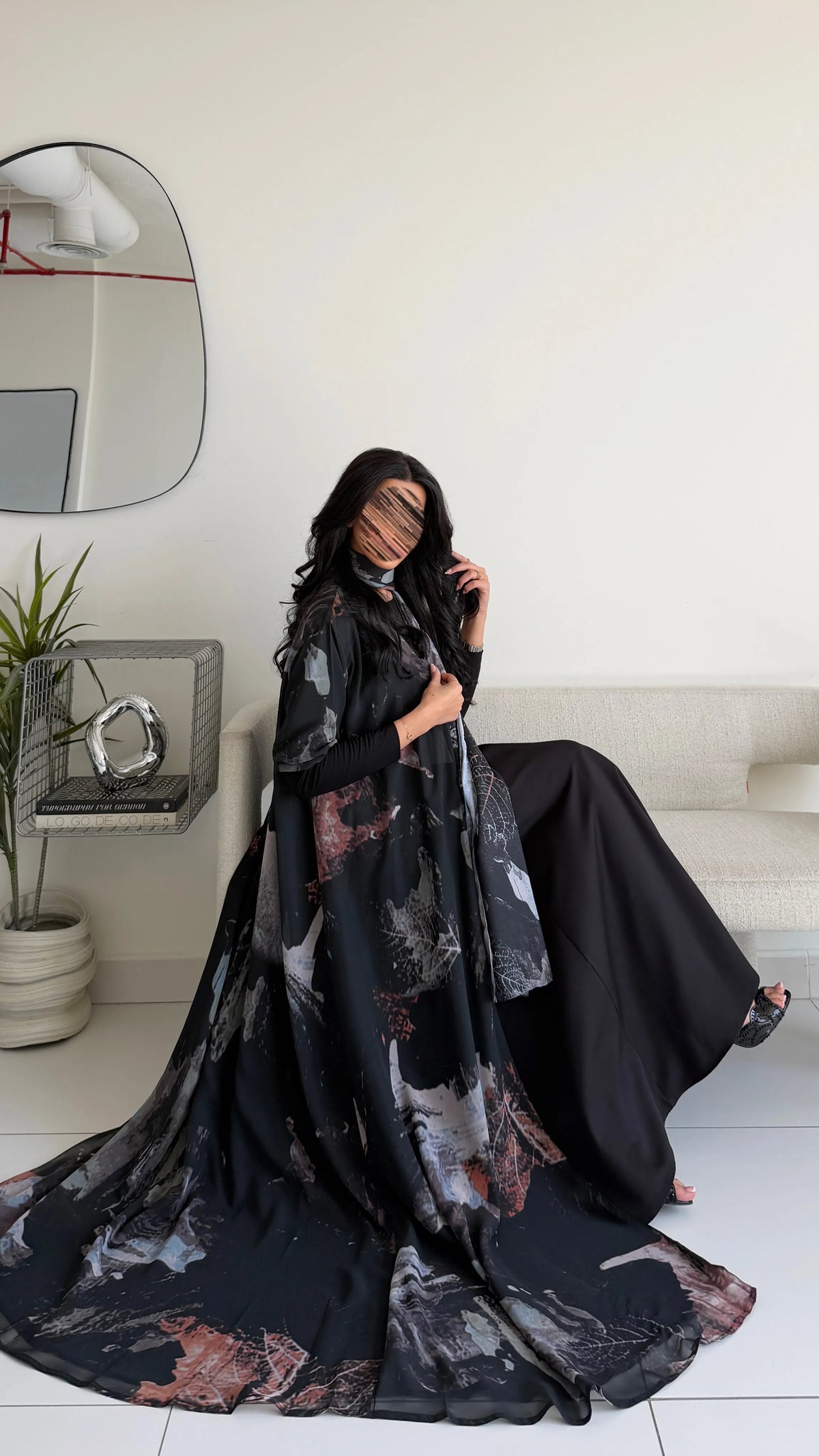 MW1696 - Stretch Abaya
