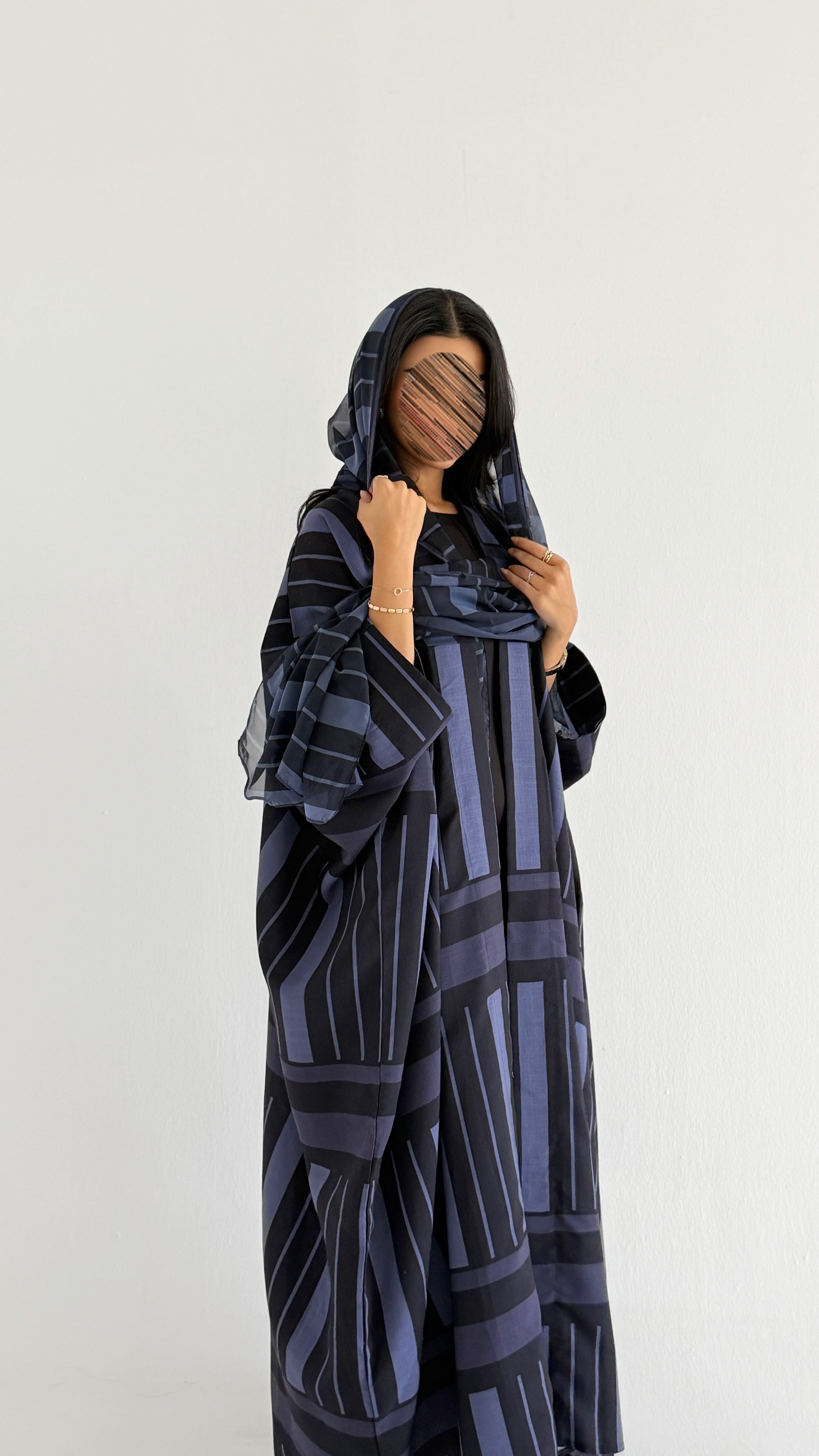 MWT1515 عباية طباعة | Printed Abaya