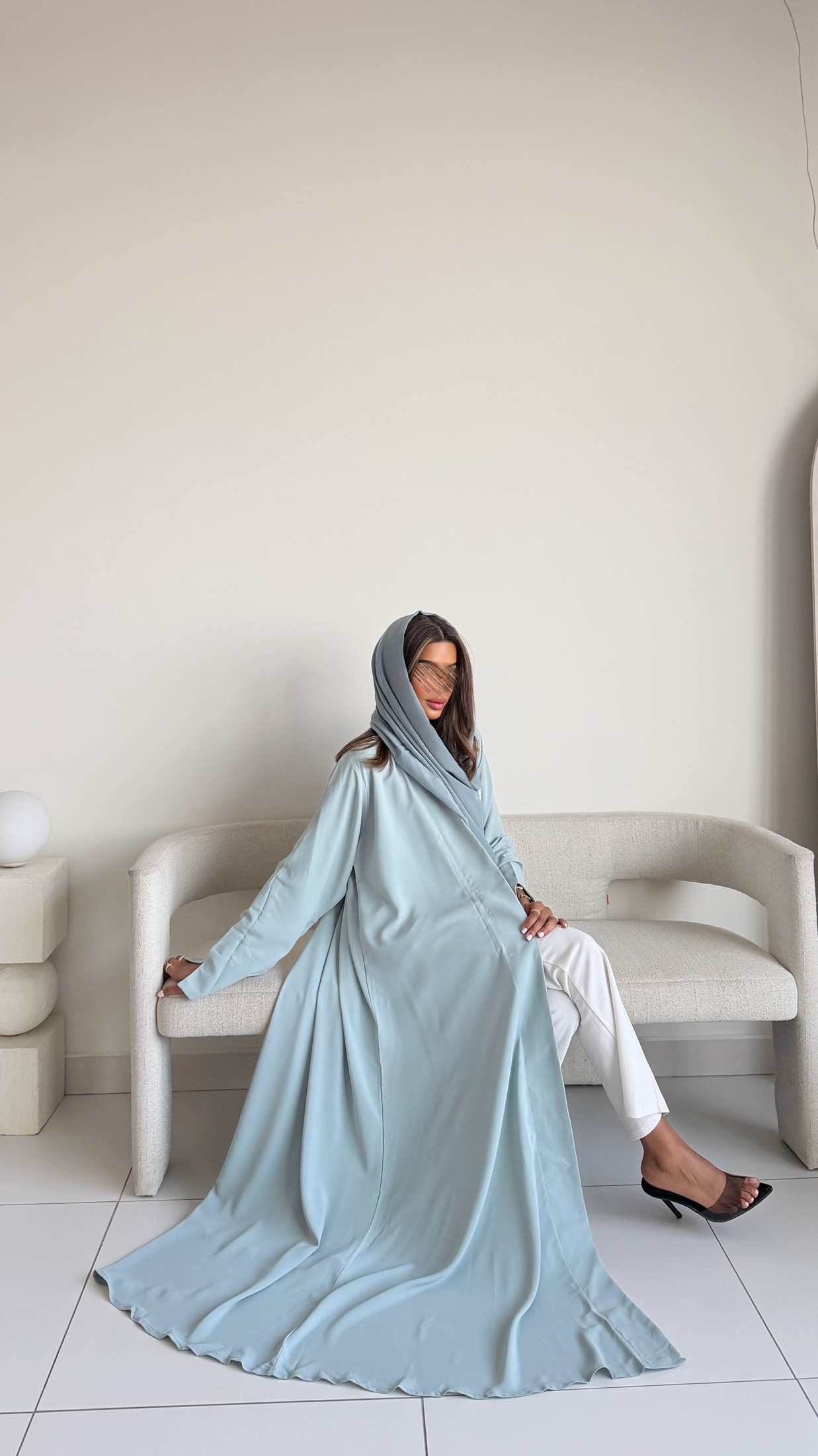 MWT1529 عباية كريب بيسك|Basic Crepe Abaya - Aya