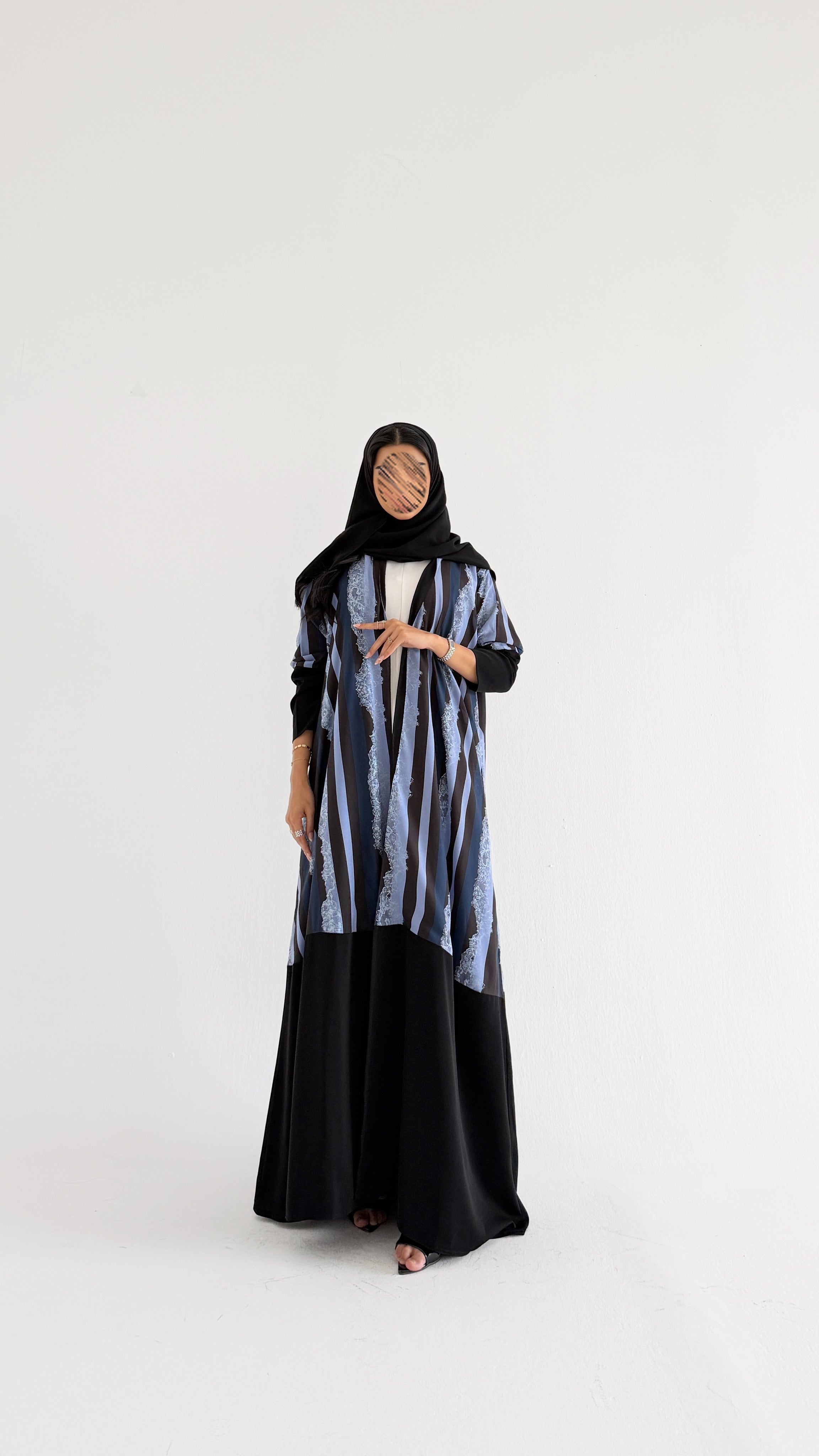 MWT1549 عباية طباعة | Printed Abaya