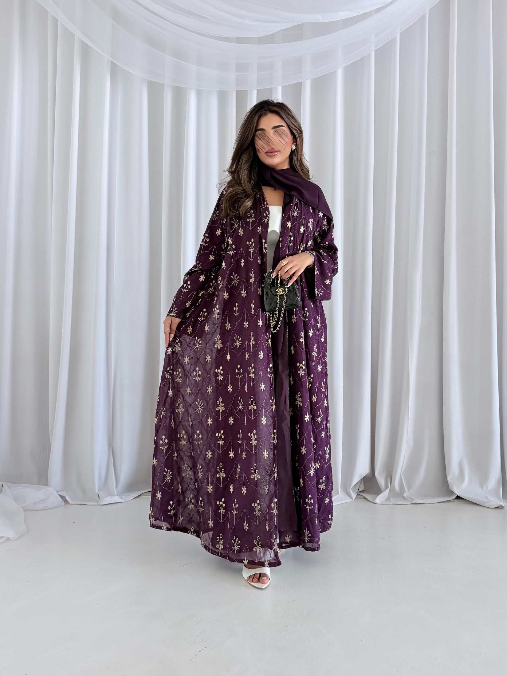 MWT2143 -عباية مطرزة - Aya