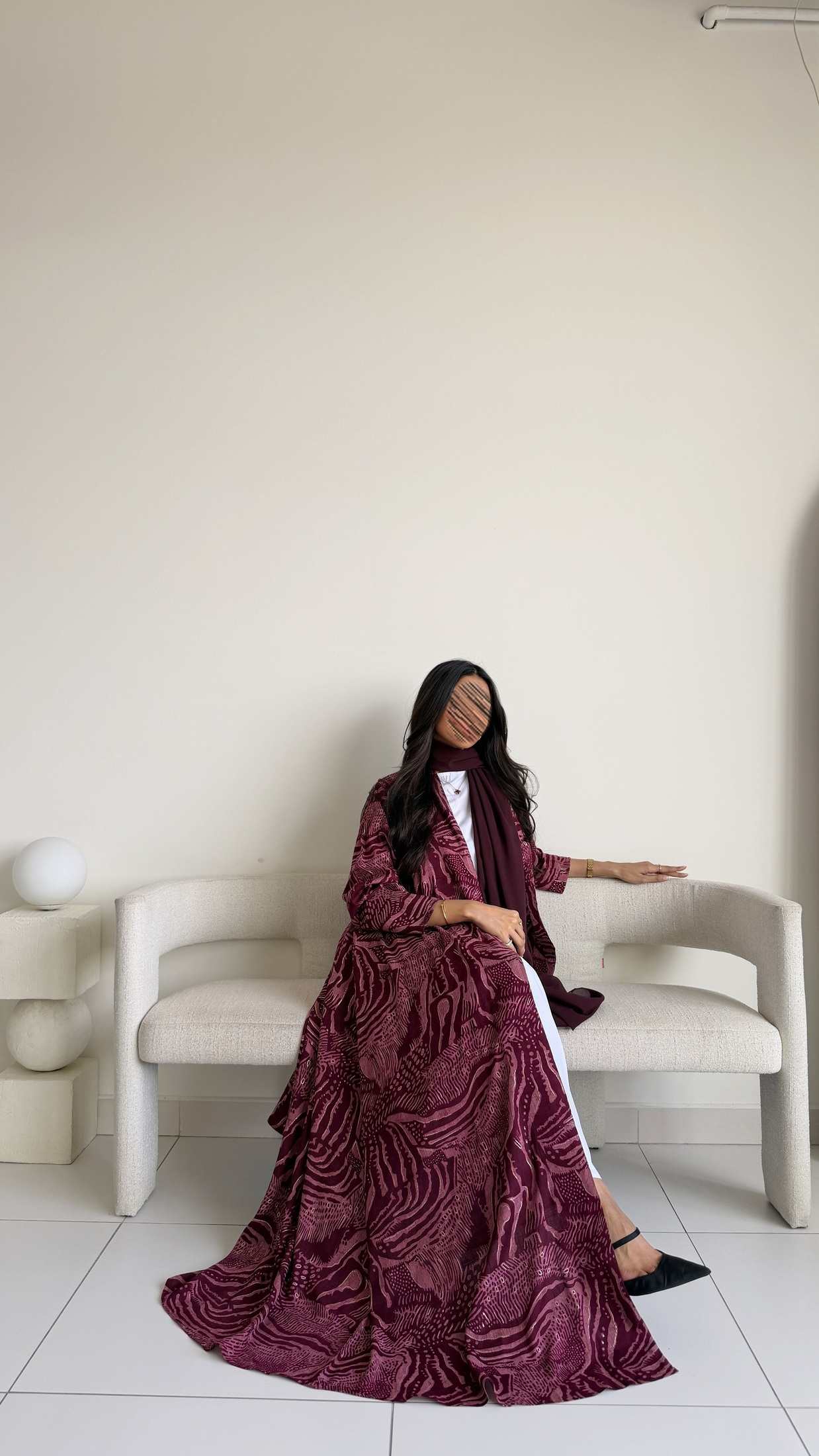 MWT2018 - عباية لنن صيفية  | Summer linen abaya - Aya