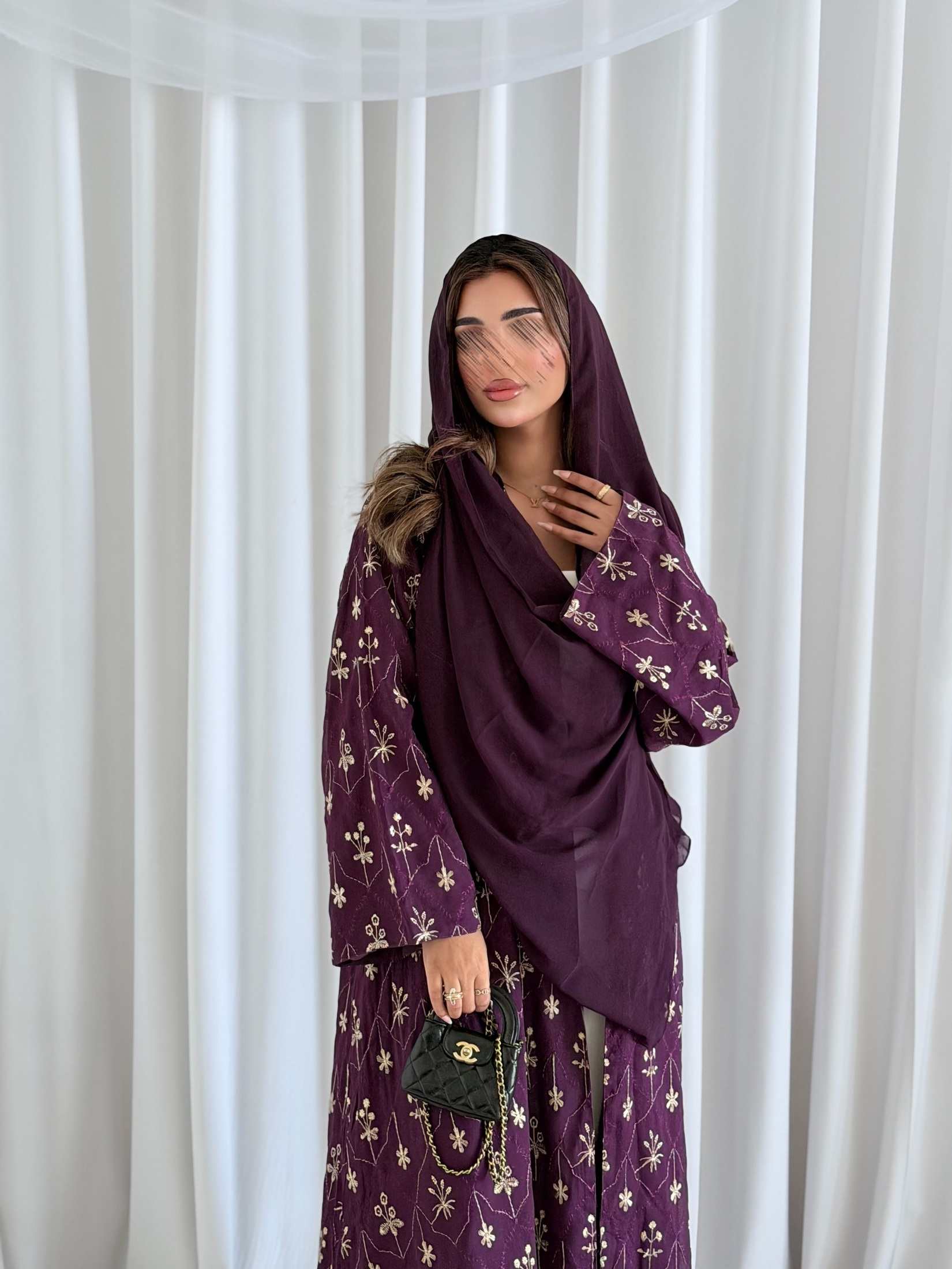 MWT2143 -عباية مطرزة - Aya