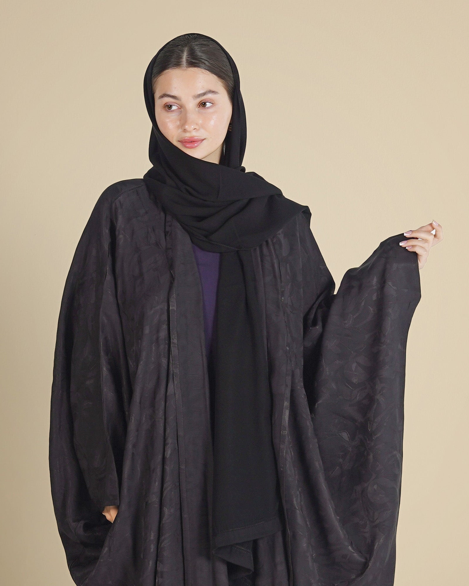 MW1293 -  عباية بشت جاكار خفيف