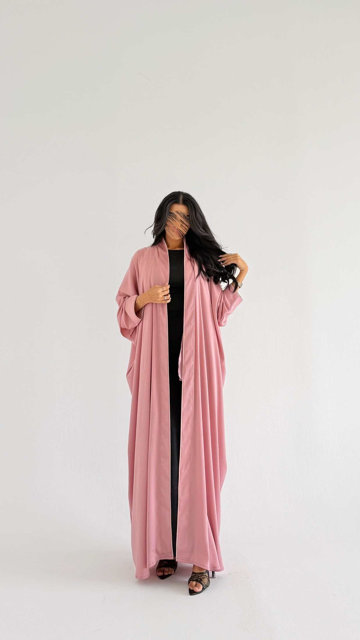 MWT2105 - عباية صيفية خفيفة |  Light Summer Abaya