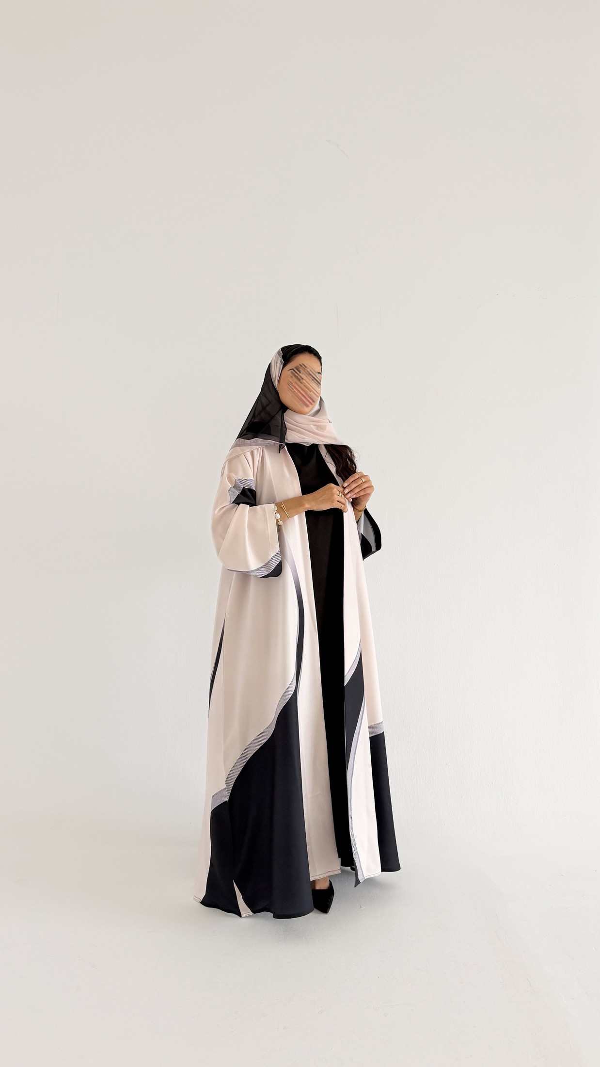 MWT1138 - عباية طباعة | Printed Abaya - Aya