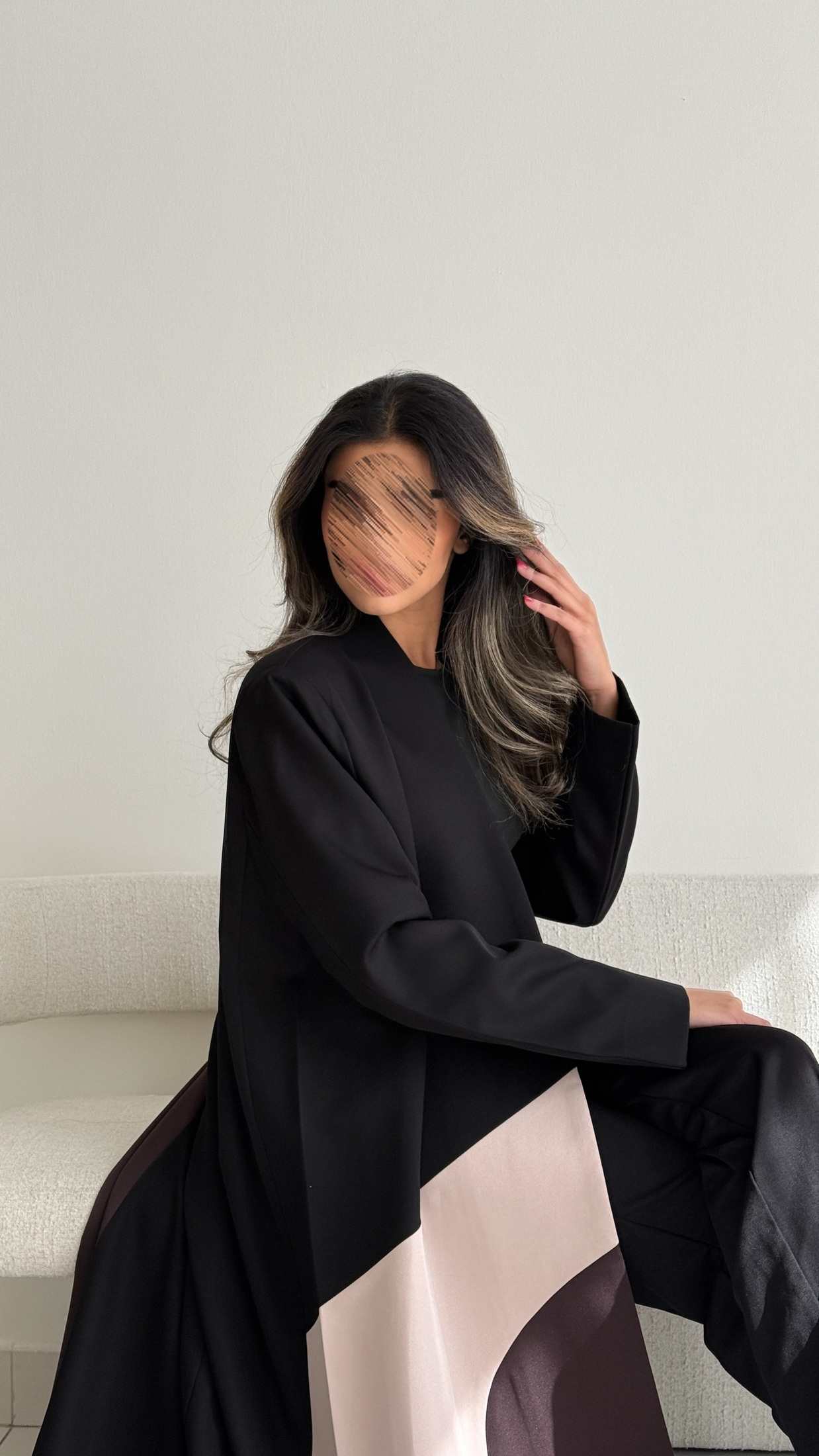 MWT739 -عباية بليزر رسمية |Formal Abaya - Aya