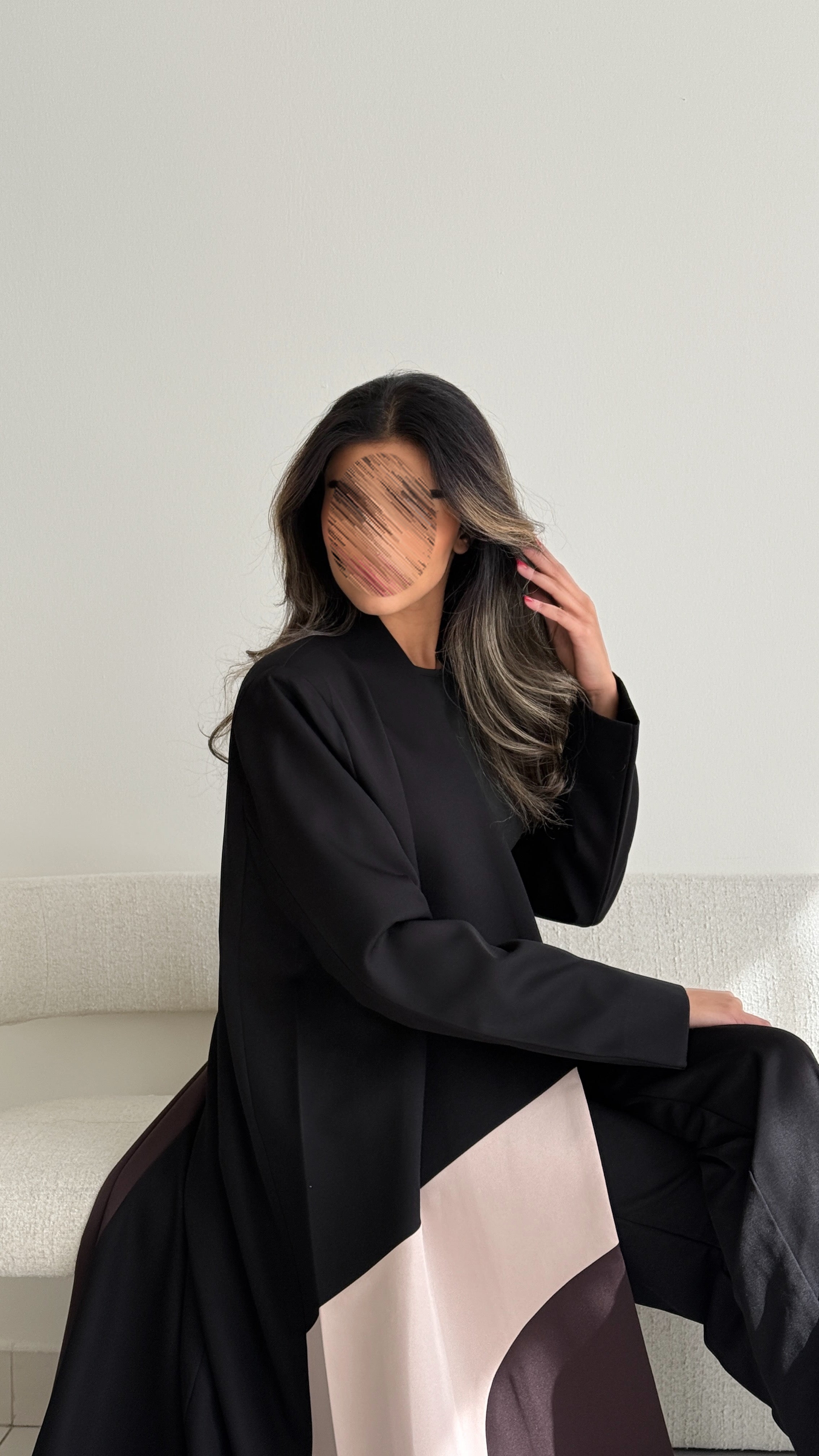 MWT739 -عباية بليزر رسمية |Formal Abaya - Aya