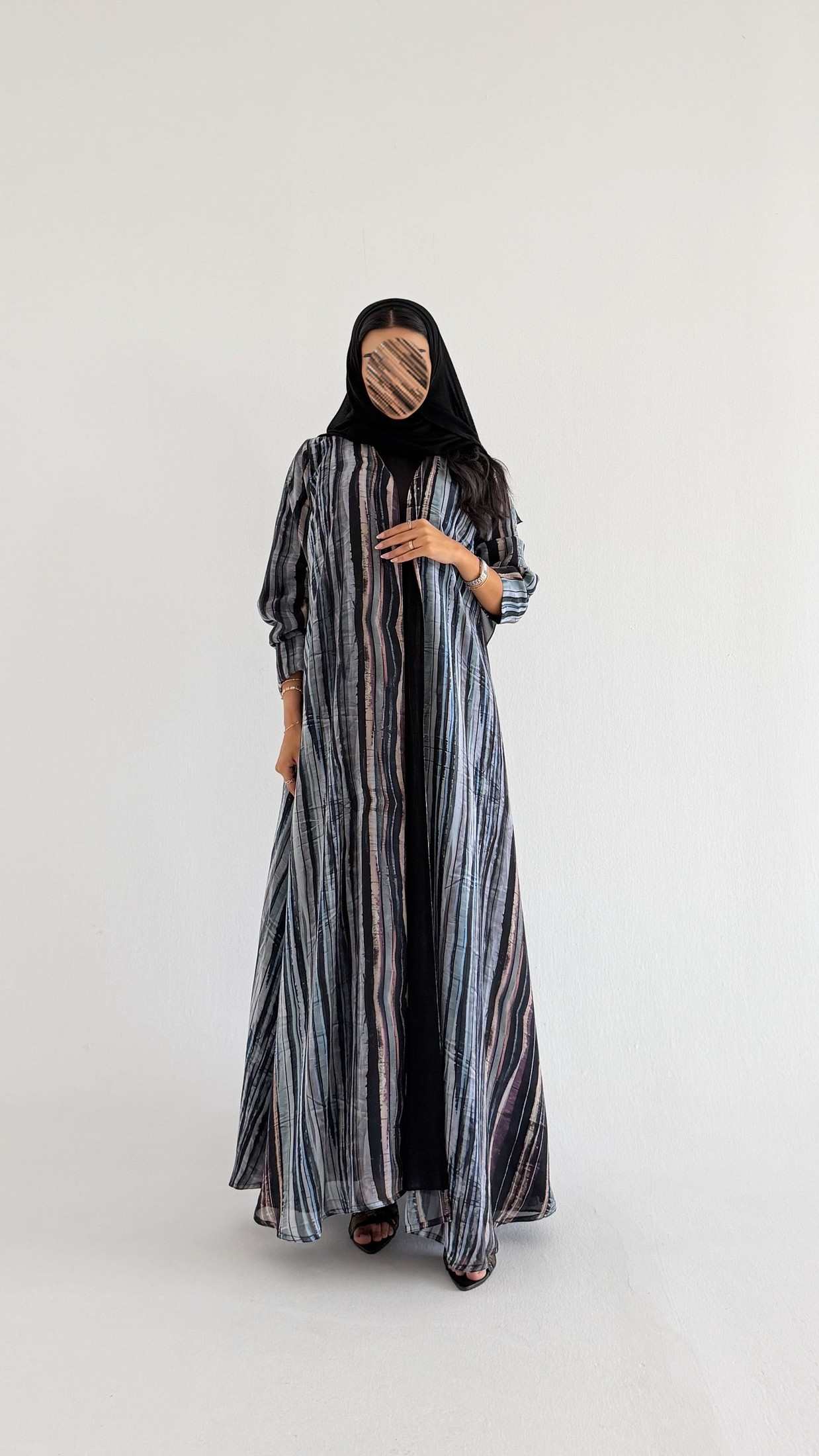 MWT2099 - Summer Printed Abaya |  عباية صيفية طباعة - Aya
