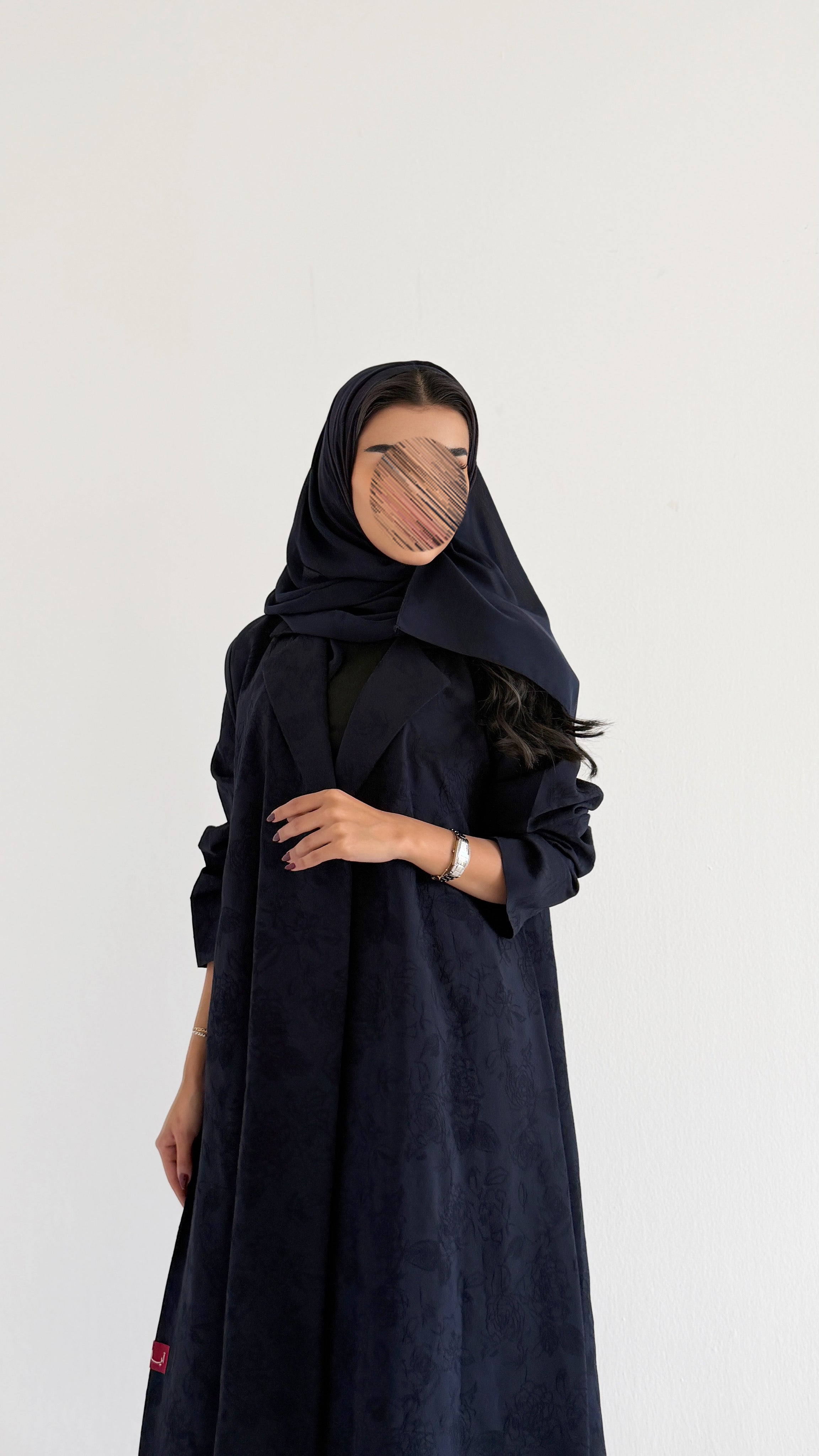 MW2087 - عباية جاكار أنيقة بقصّة بليزر عصرية - Aya