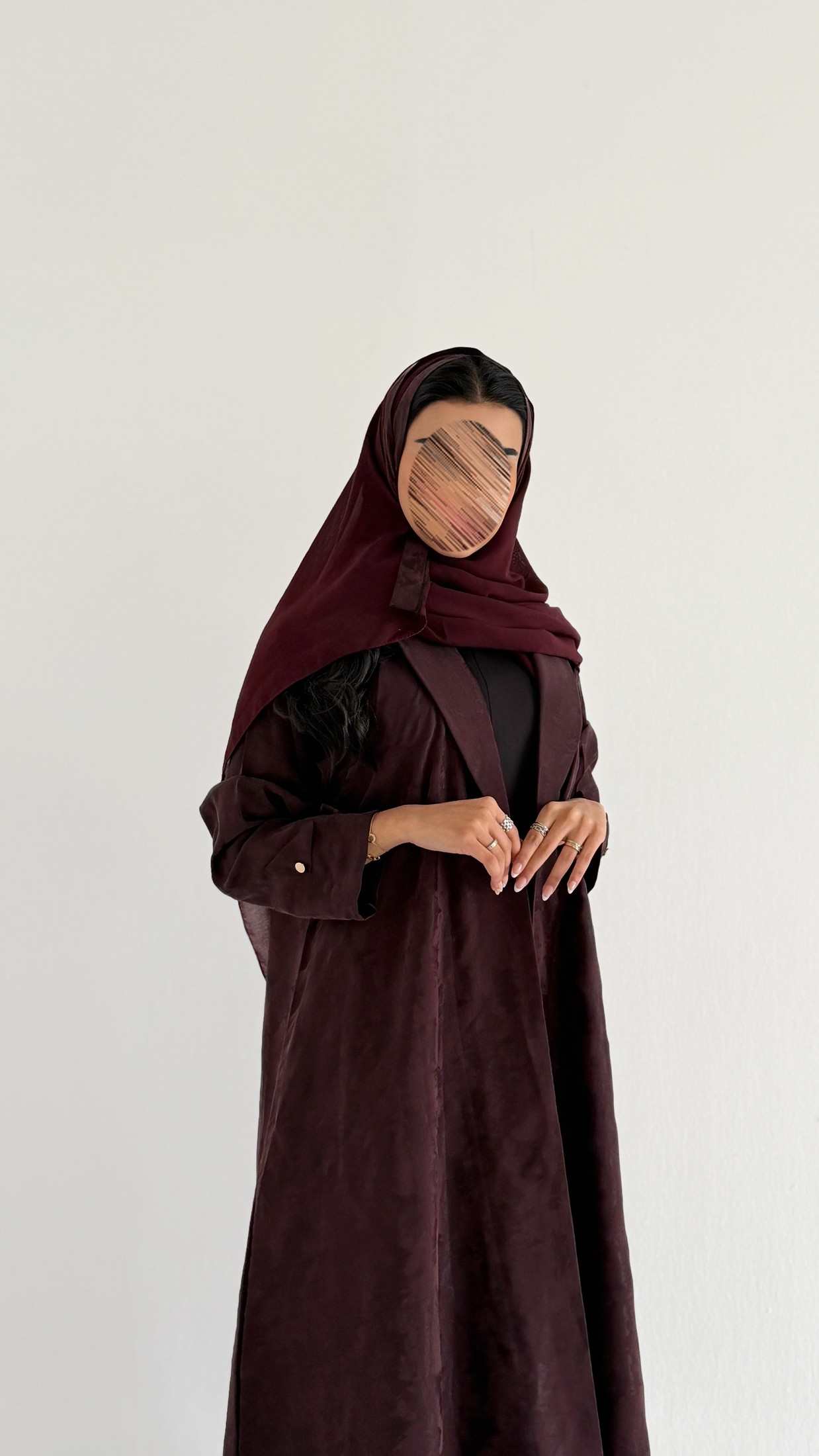 MWT1550 عباية بليزر جاكار - Aya