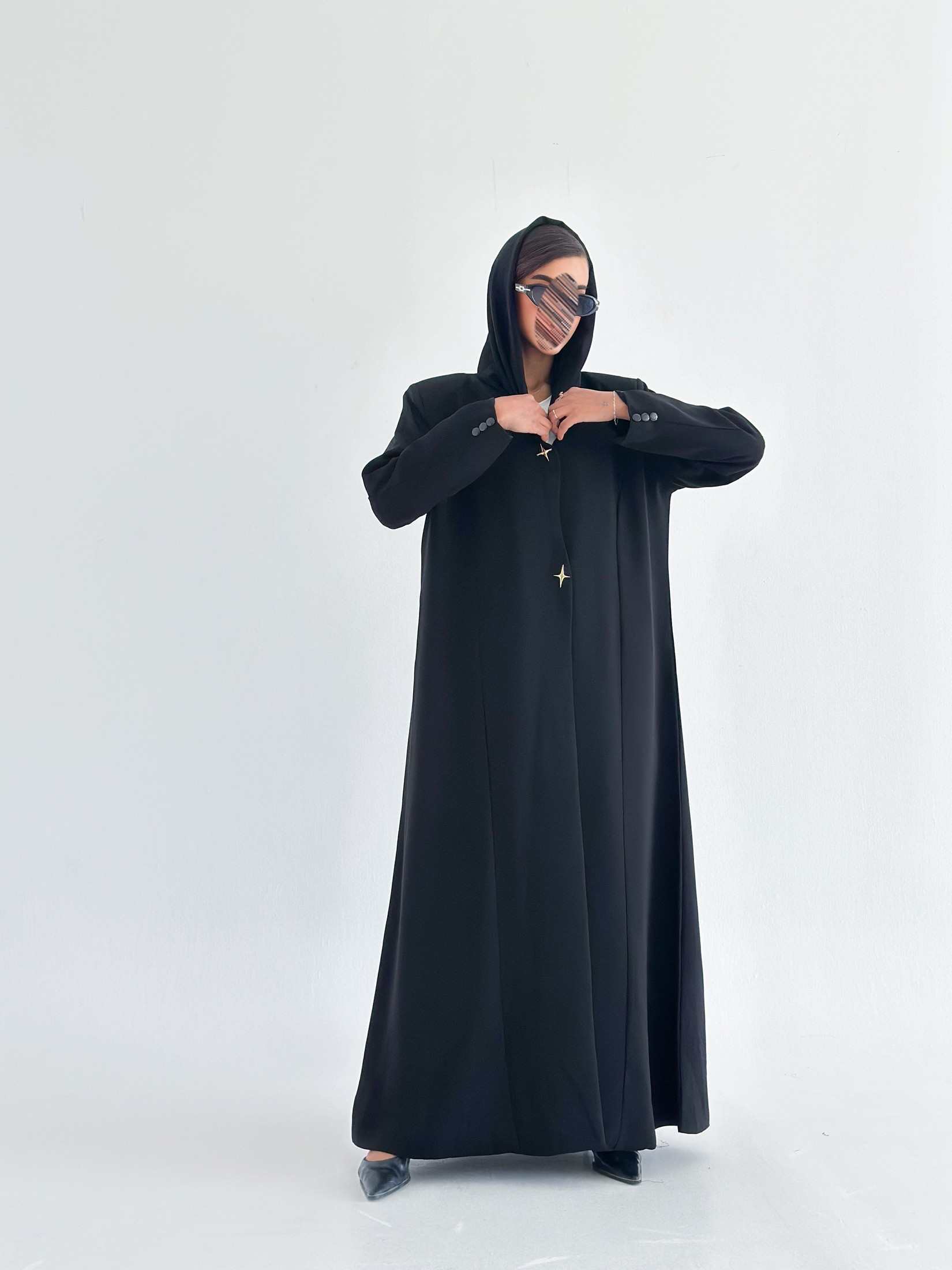 MW1819 - عباية بليزر راقية وهادية - Aya