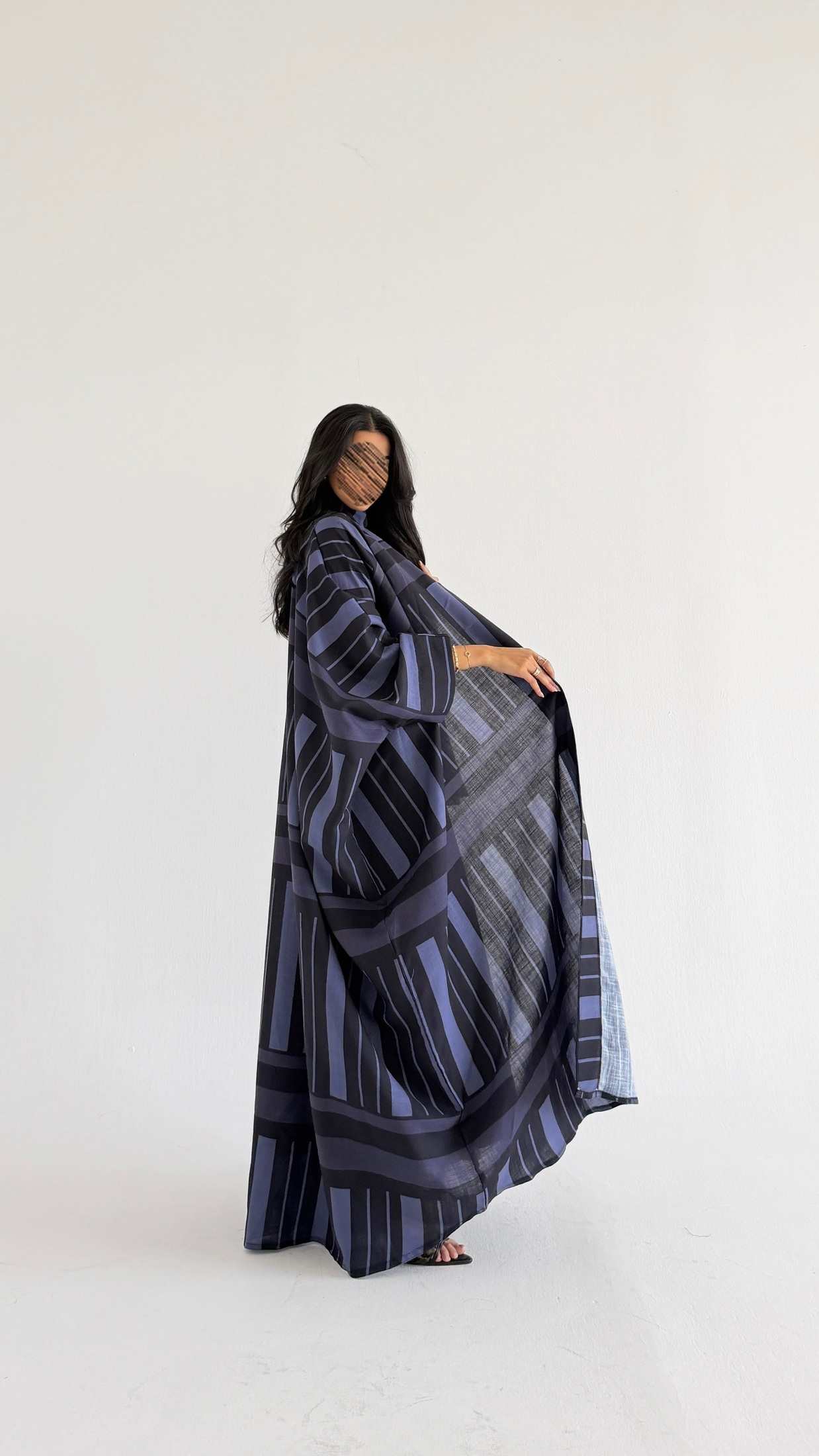 MWT1515 عباية طباعة | Printed Abaya - Aya