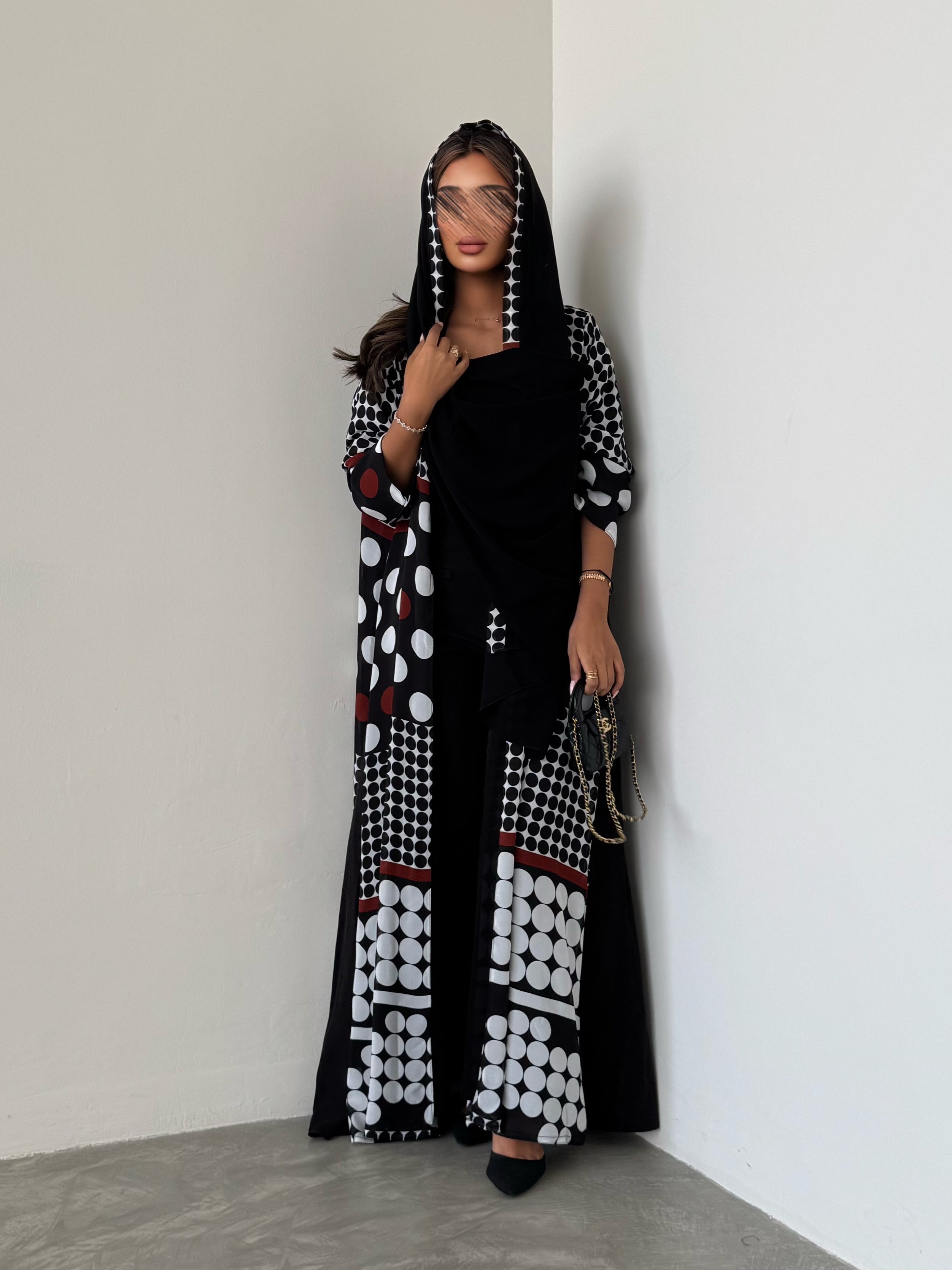 MWT560 - عباية دوائر طباعة - Aya