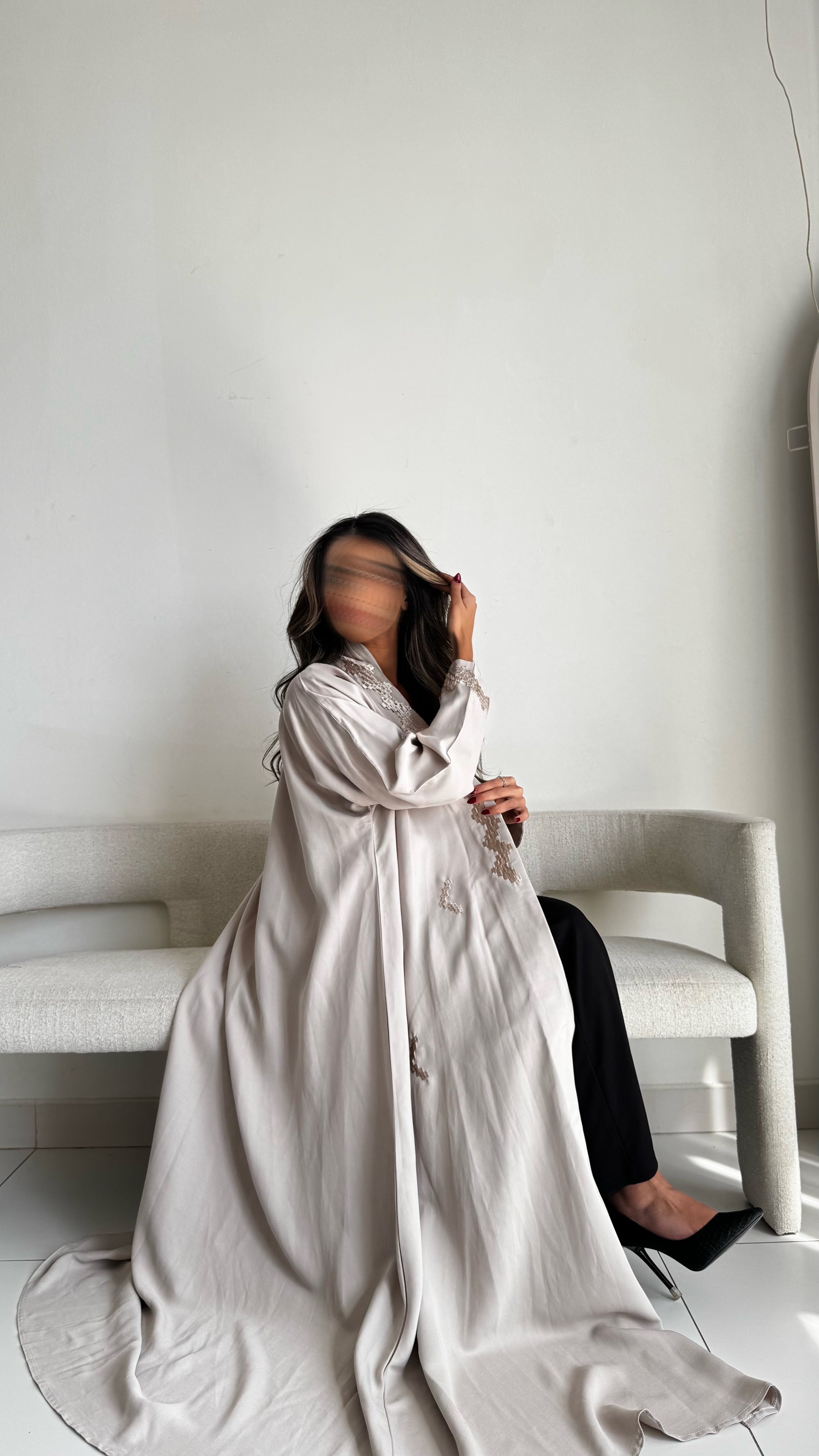 MWT371 - عباية بني تطريز - Aya