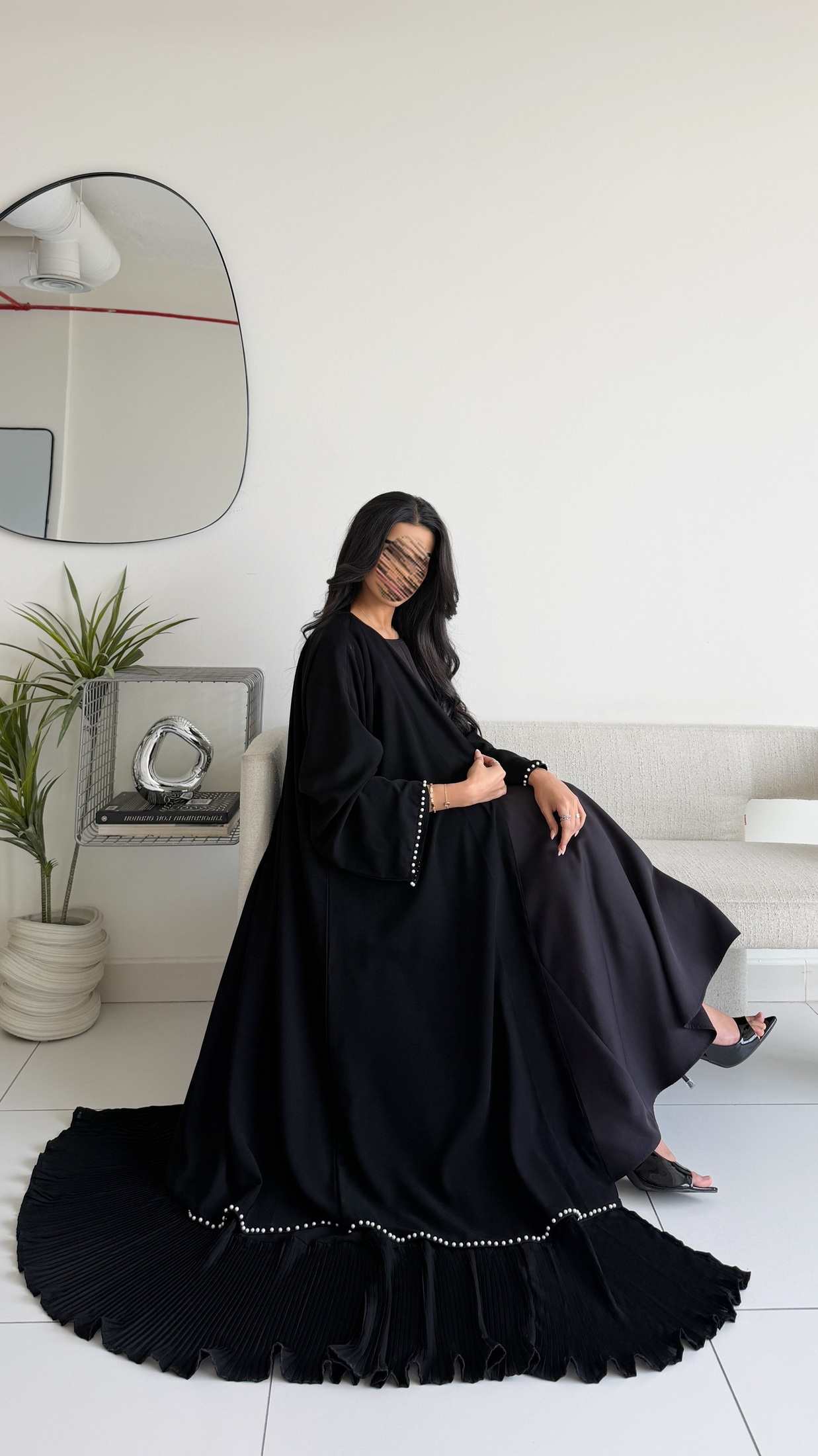MWT4042  - عباية لؤلؤ - Aya