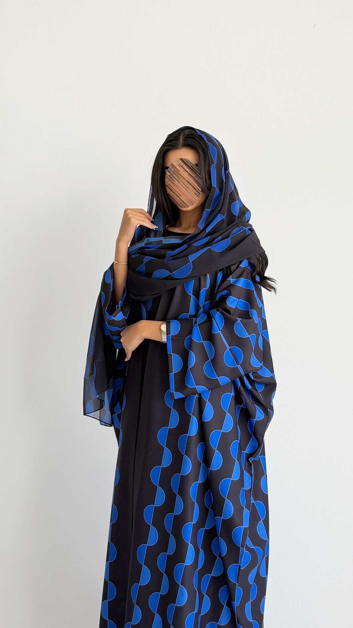 MWT2095 - Summer Printed Abaya |  عباية صيفية طباعة - Aya