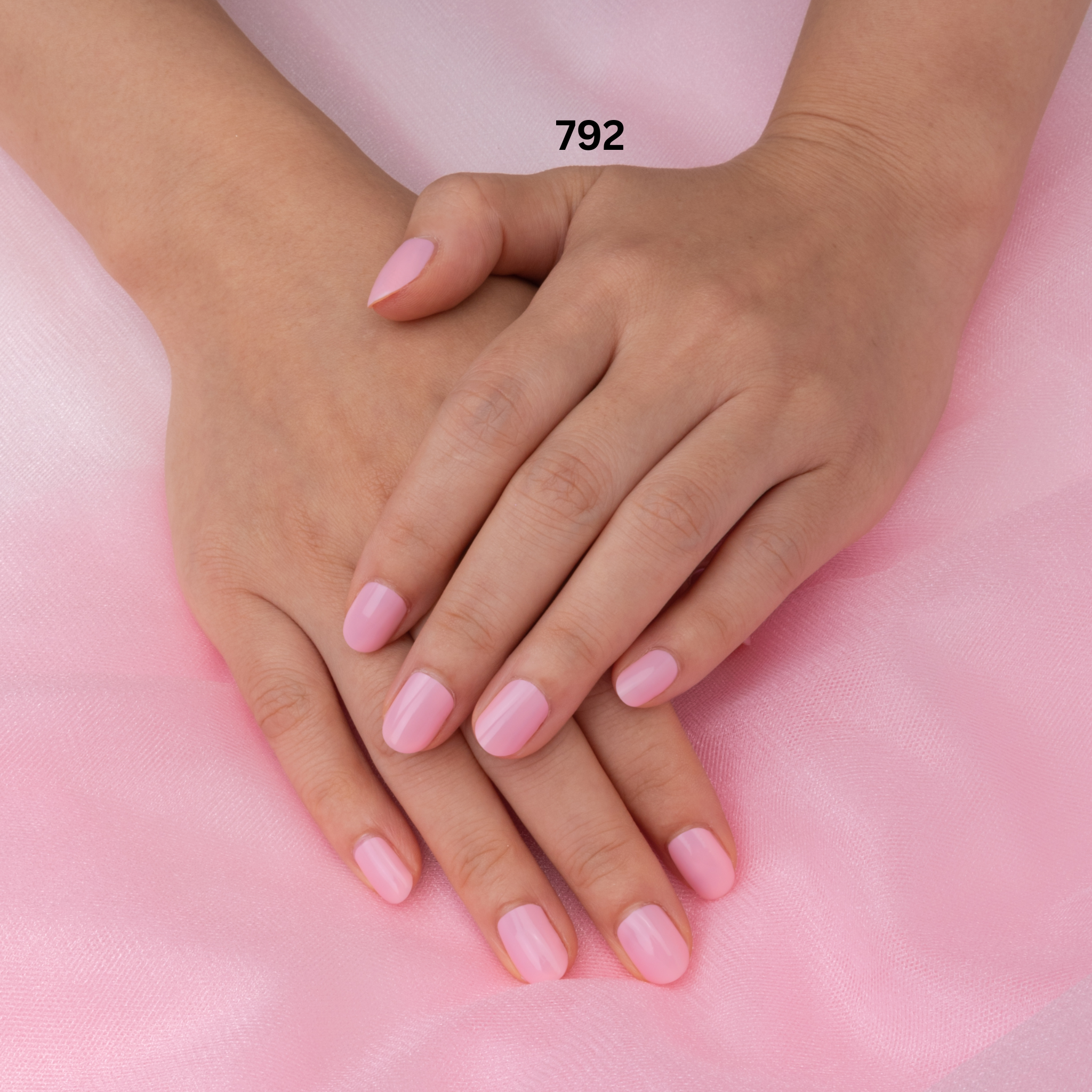 MWM45 - بلوفير طلاء اظافر بابل بينك 792 - Aya