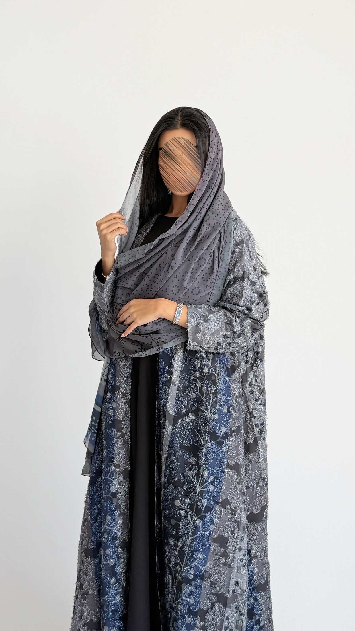 MWT1365 عباية طباعة | Printed Abaya - Aya
