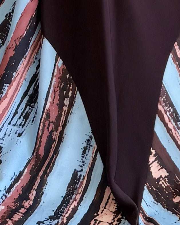 MWT1540 عباية طباعة | Printed Abaya - Aya